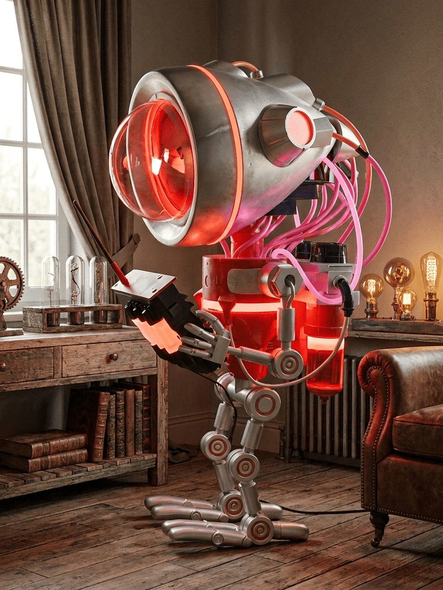 Neo Scout Robot Sculpture - Image 4