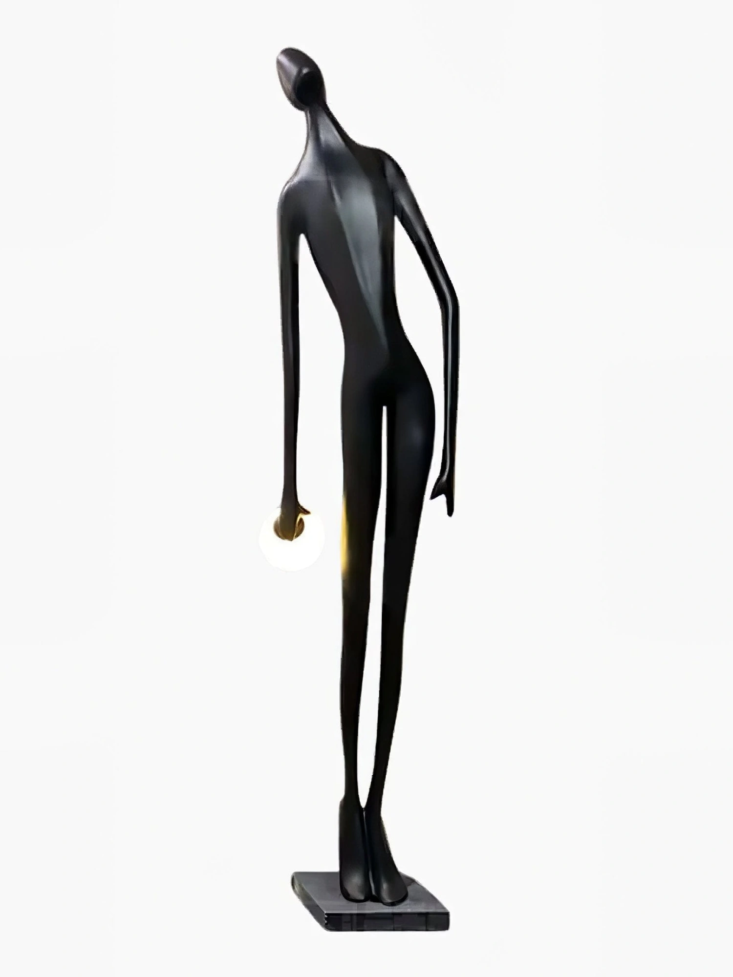 Noir Muse Sculpture Floor Lamp - Image 10
