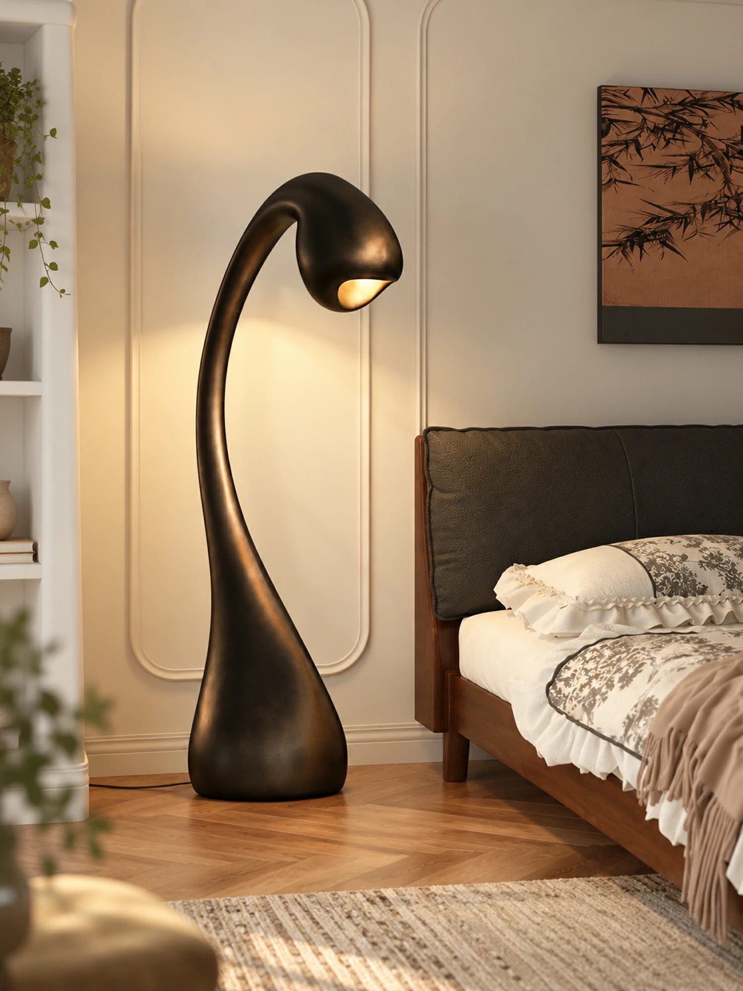 Noor Grande Sculptural Floor Lamp - Image 3