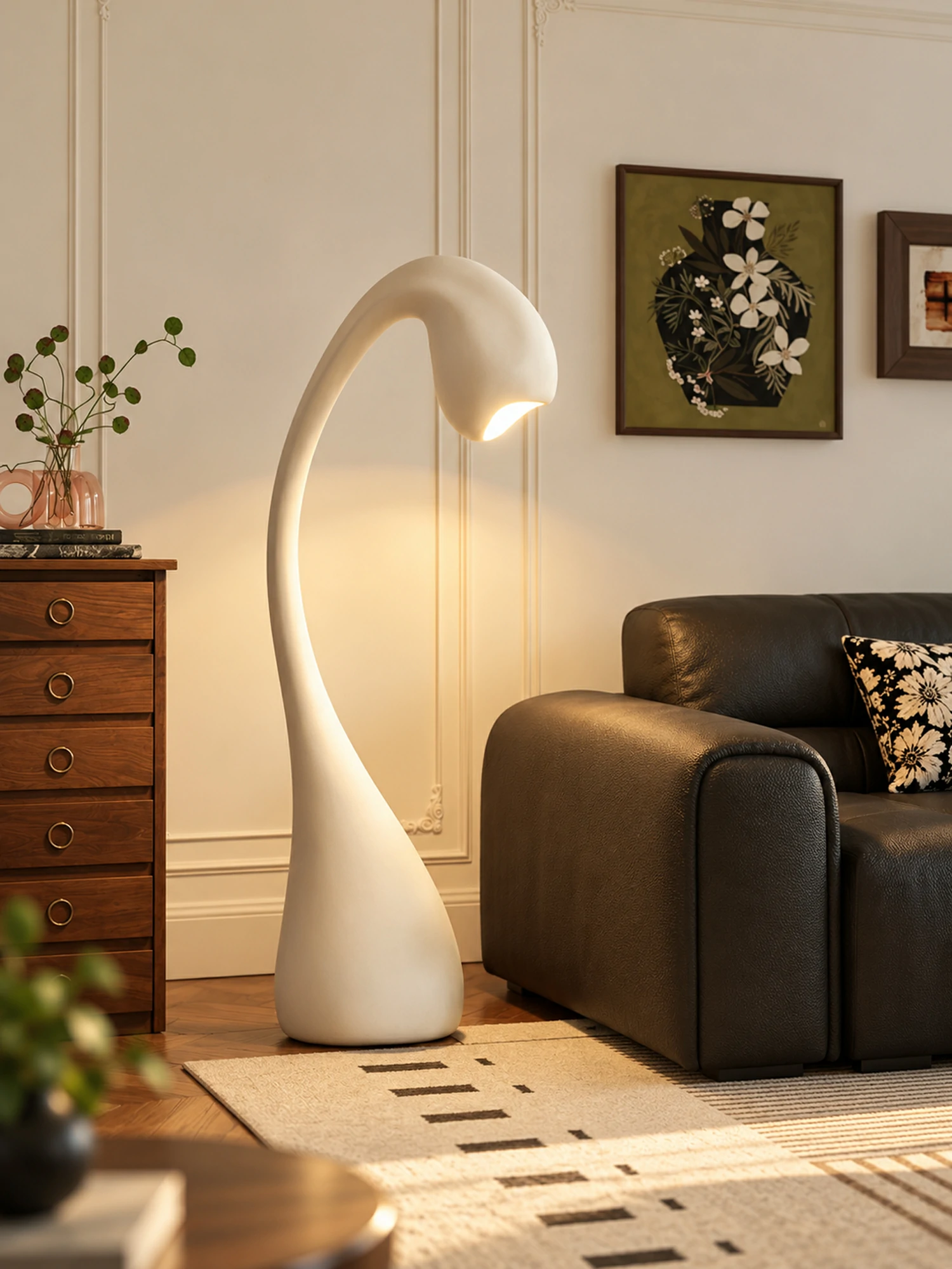 Noor Grande Sculptural Floor Lamp - Image 4