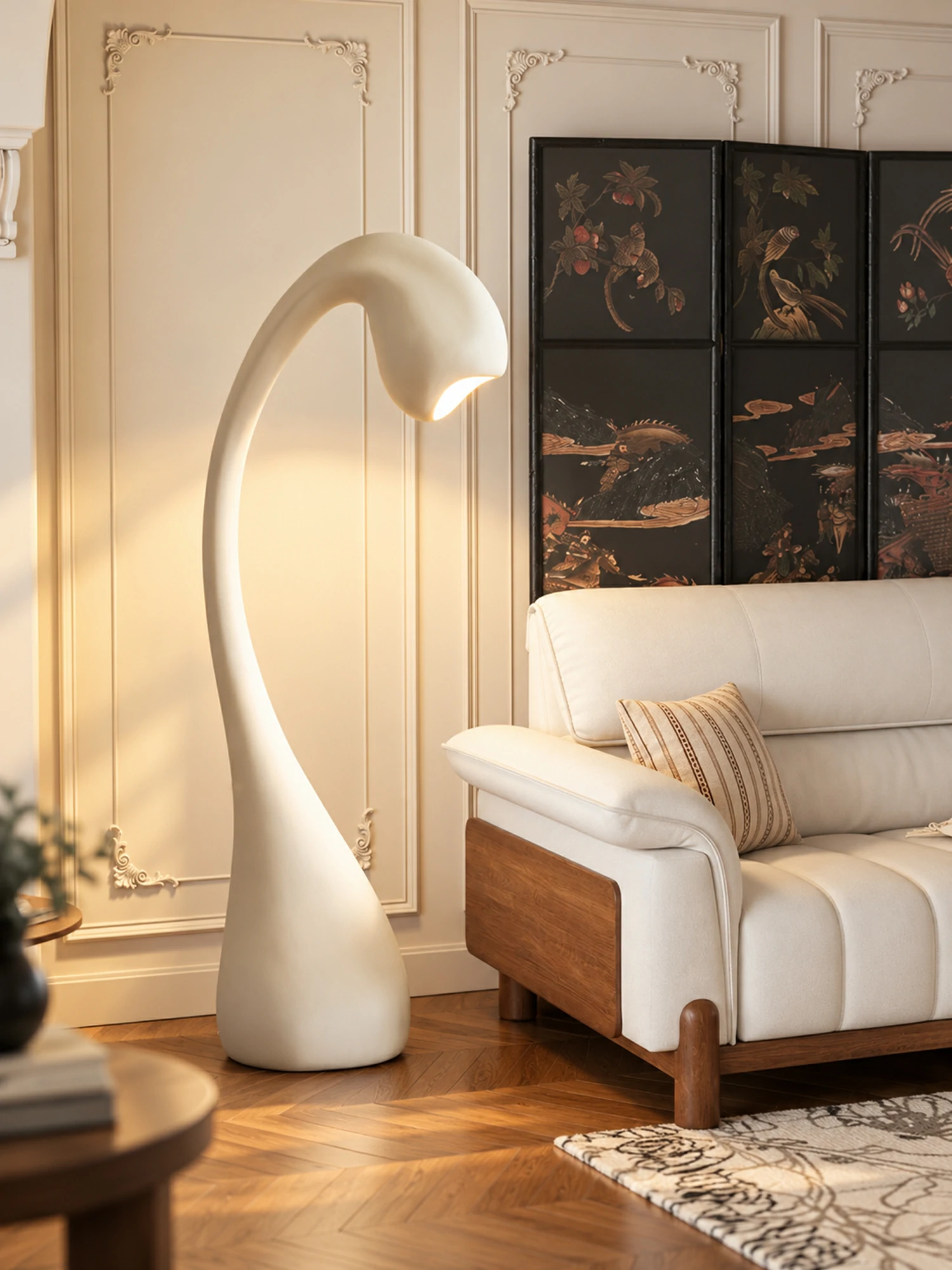 Noor Grande Sculptural Floor Lamp - Image 5