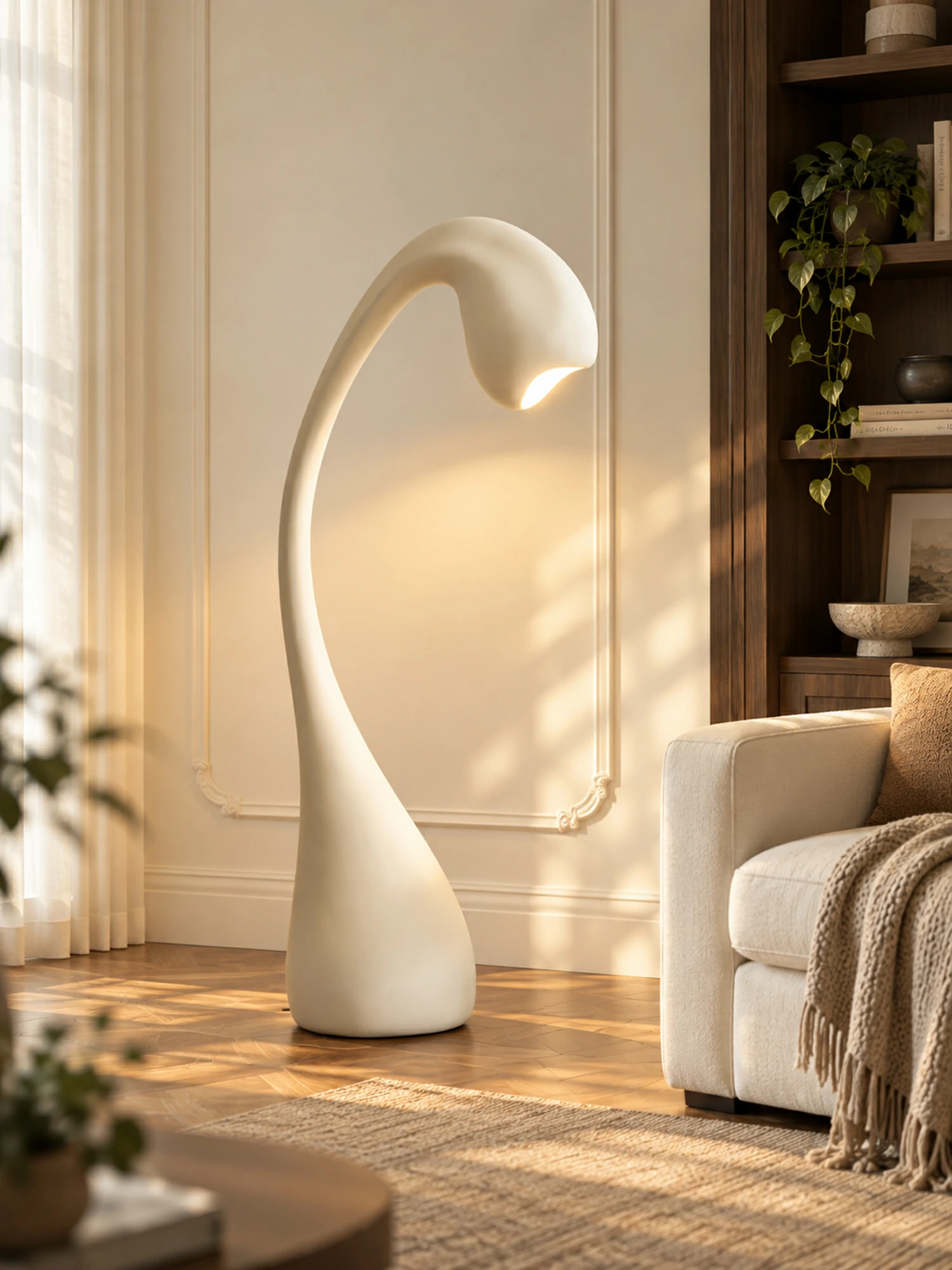 Noor Grande Sculptural Floor Lamp - Image 7