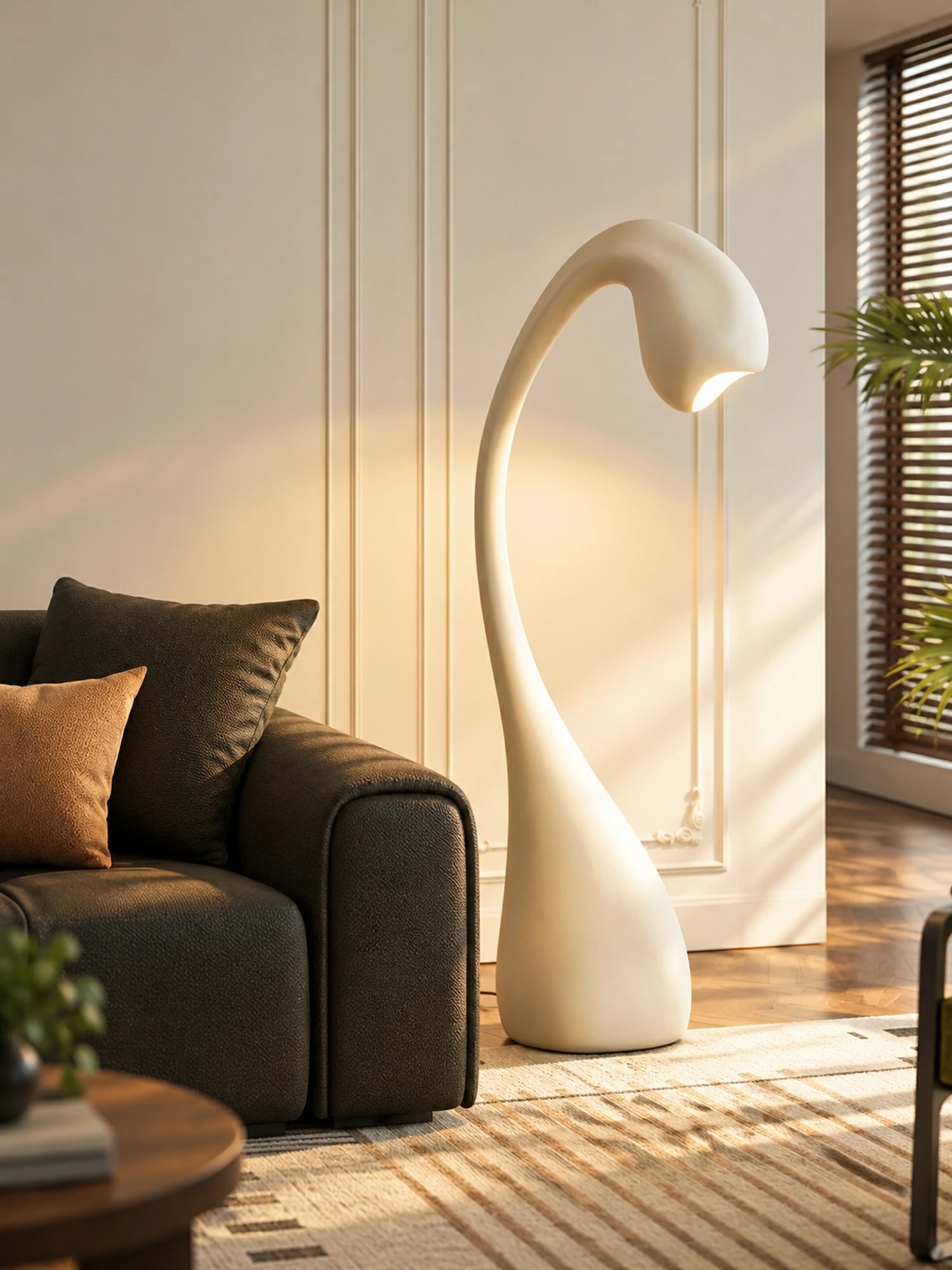 Noor Grande Sculptural Floor Lamp - Image 8