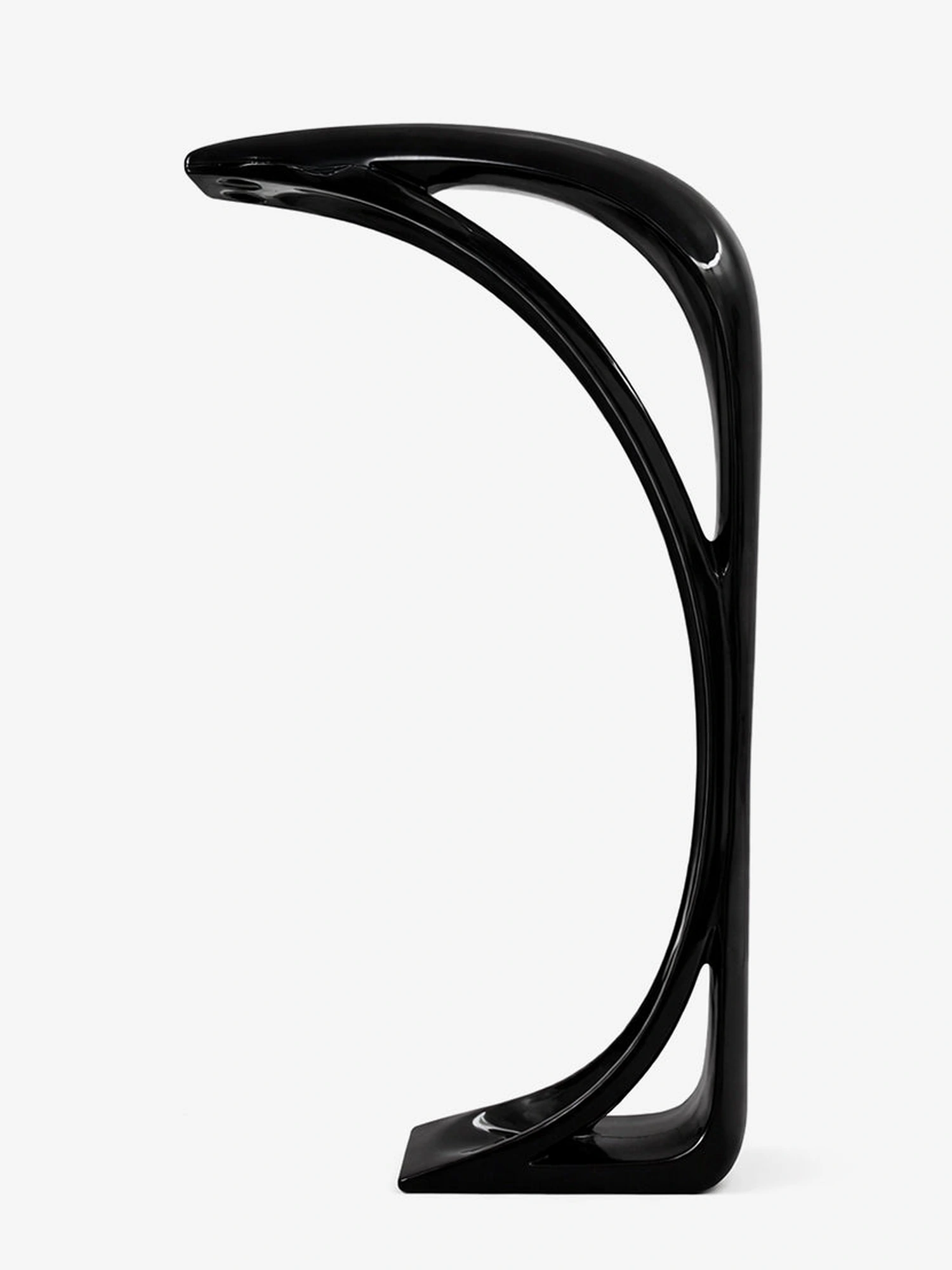 Obsidian Curve Floor Lamp - Image 8