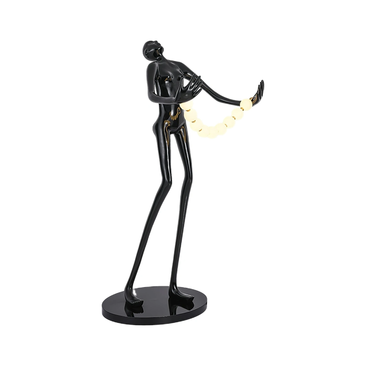 Orb Juggler Sculpture Floor Lamp