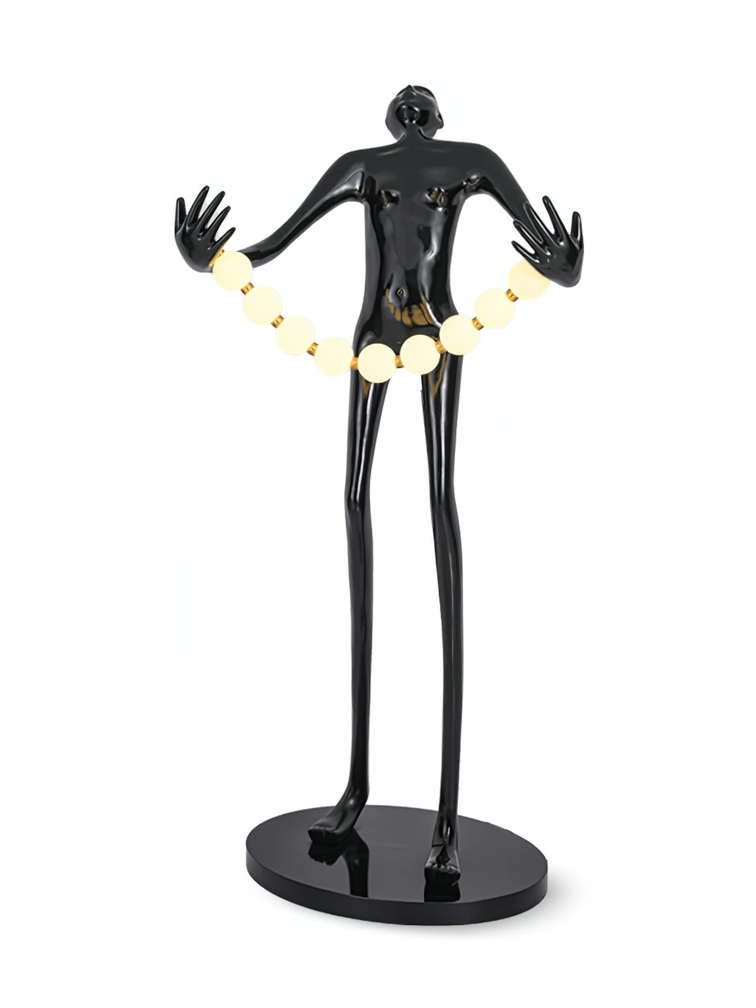 Orb Juggler Sculpture Floor Lamp - Image 10