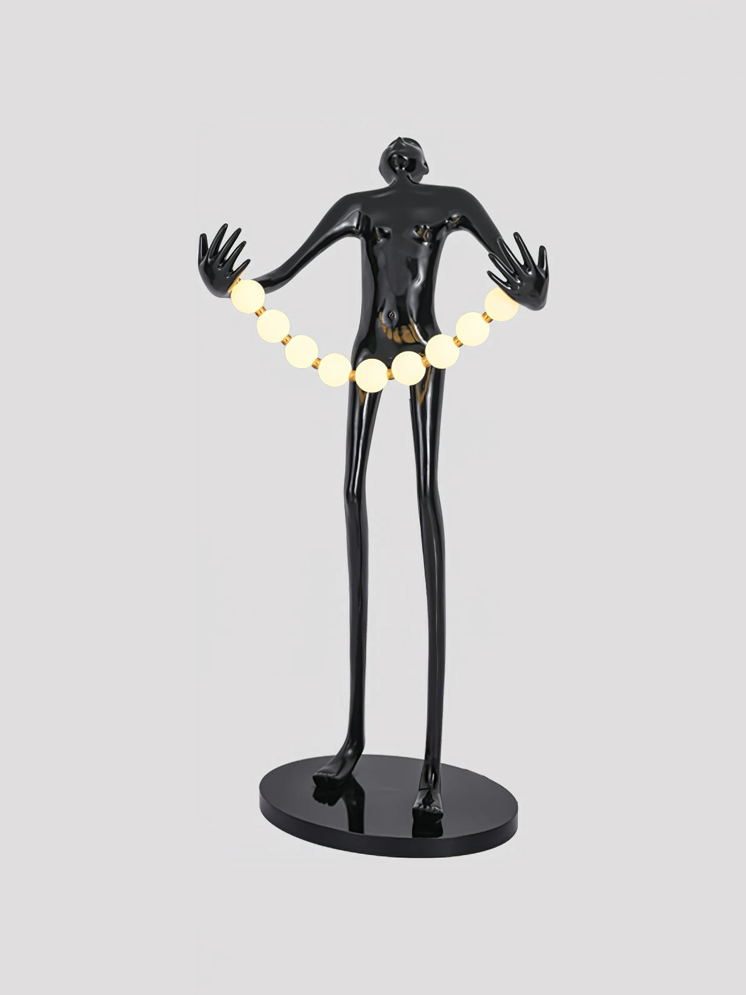 Orb Juggler Sculpture Floor Lamp - Image 9