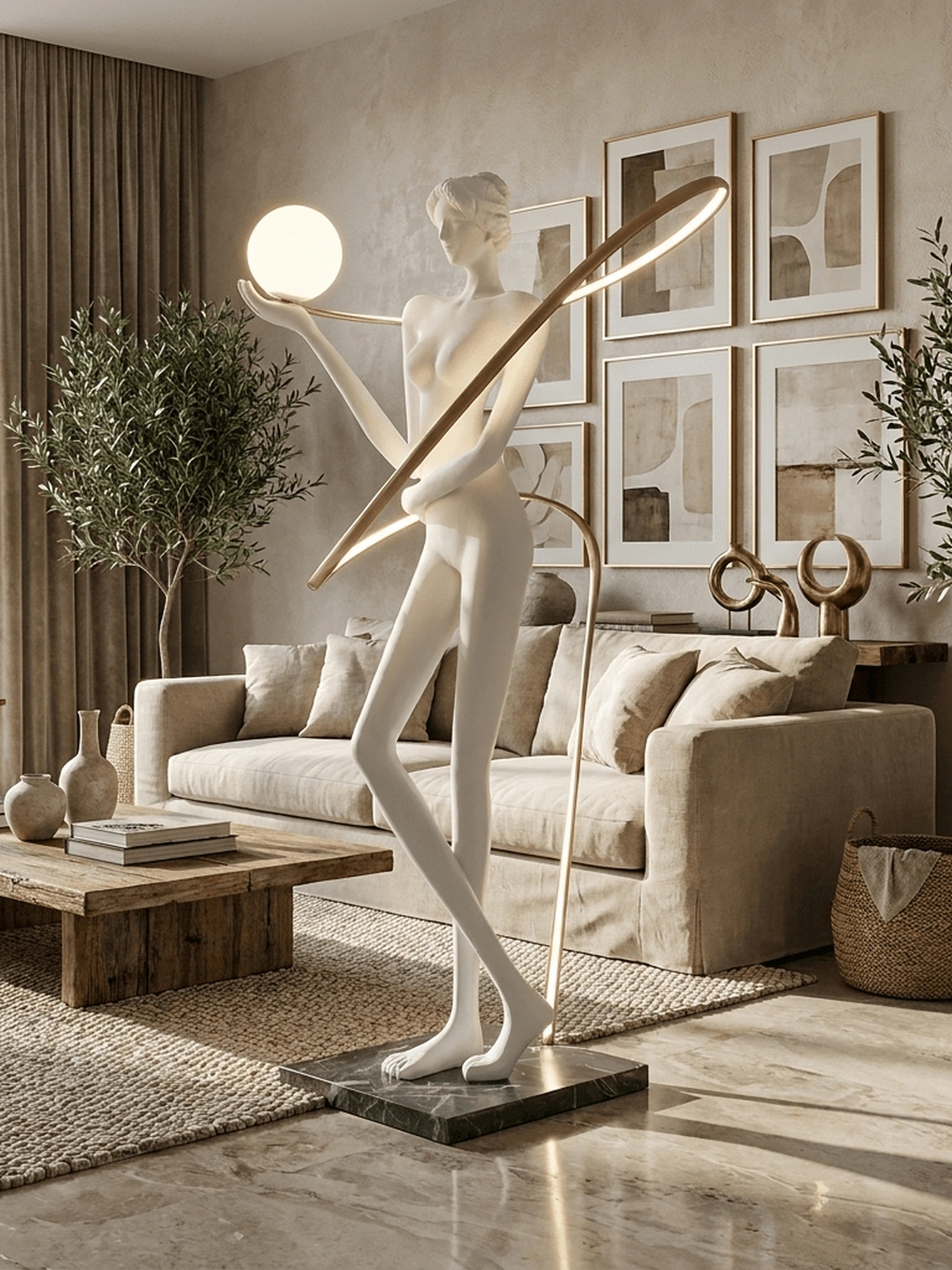 Orbit Muse Sculpture Lamp - Image 8