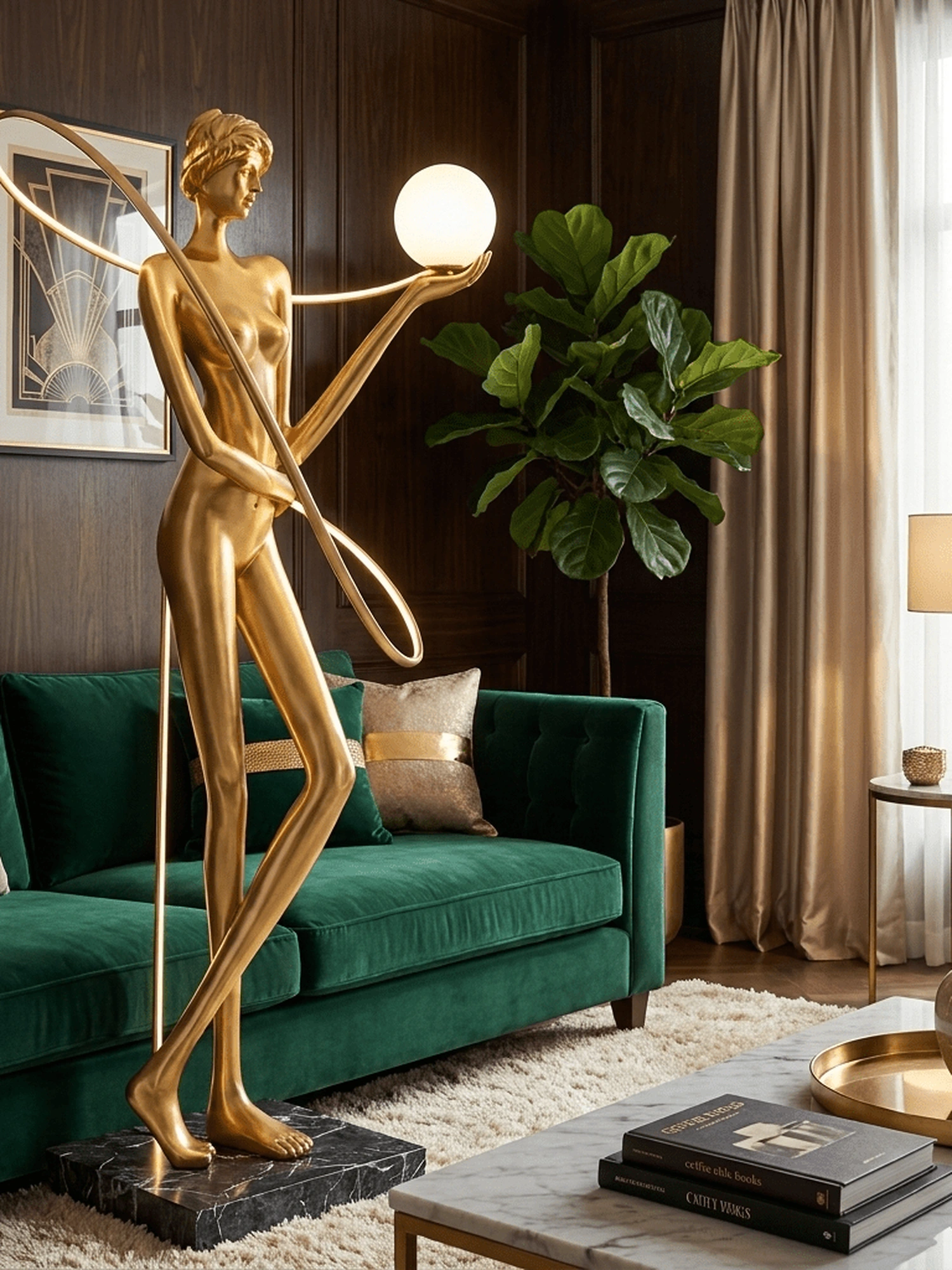 Orbit Muse Sculpture Lamp - Image 3