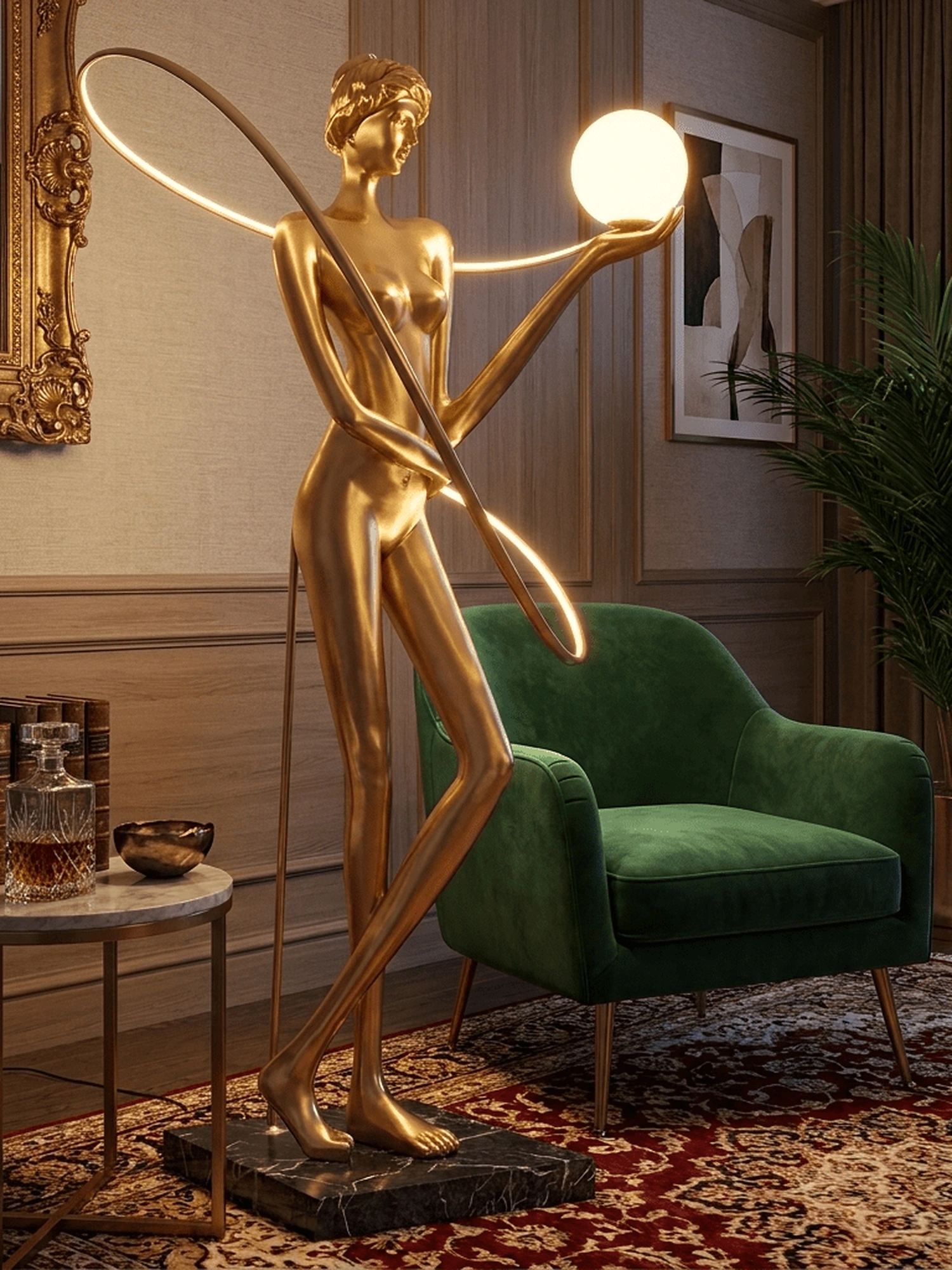 Orbit Muse Sculpture Lamp - Image 7