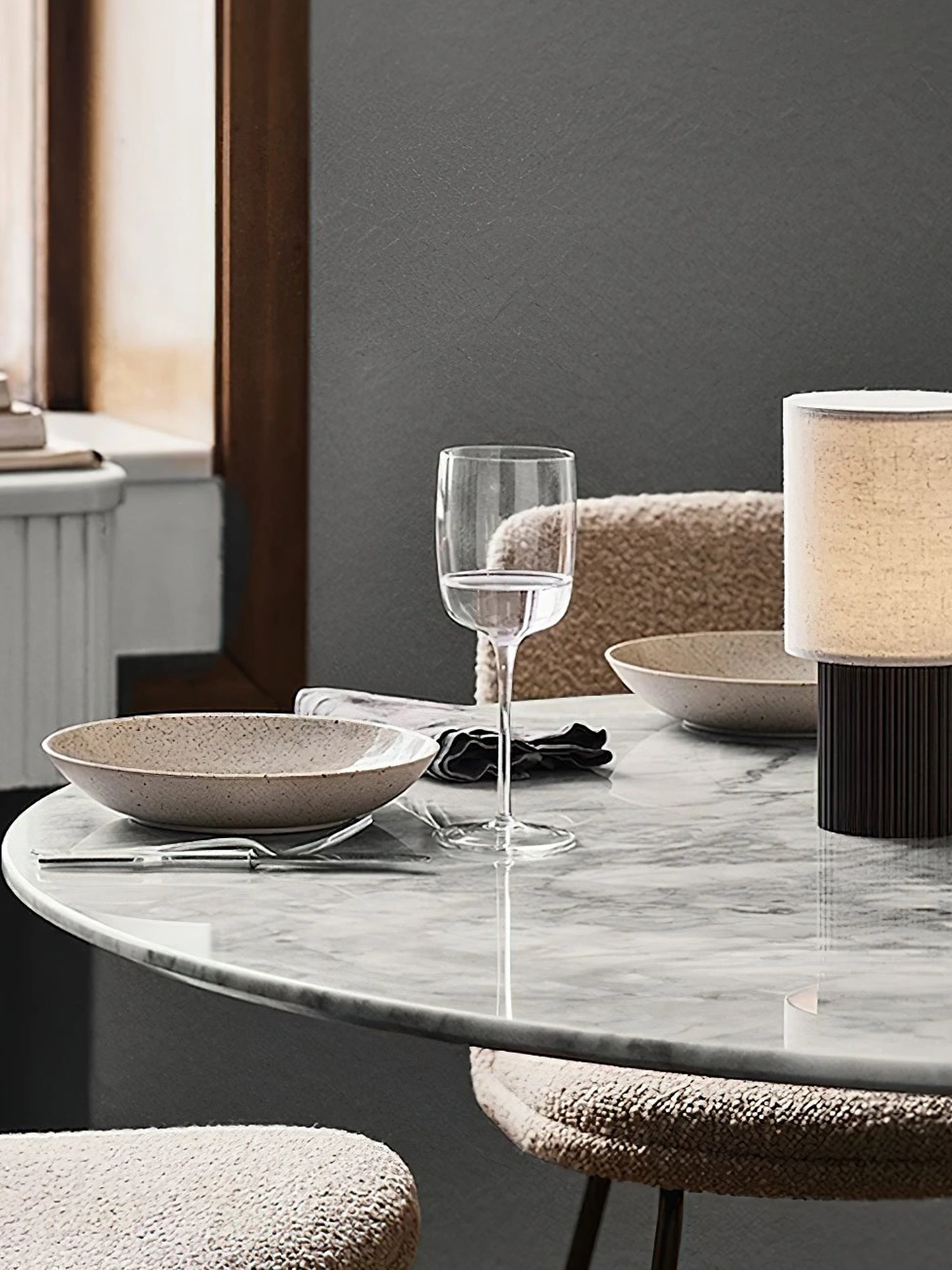 Orlo Ribbed Table Lamp - Image 8