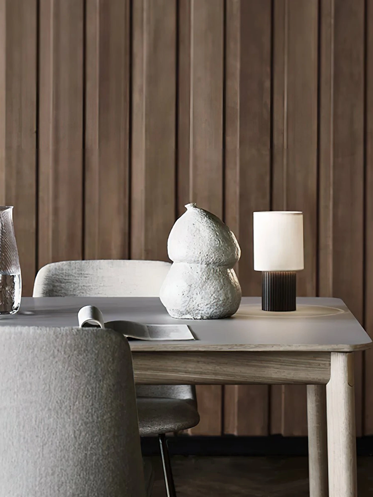 Orlo Ribbed Table Lamp - Image 9