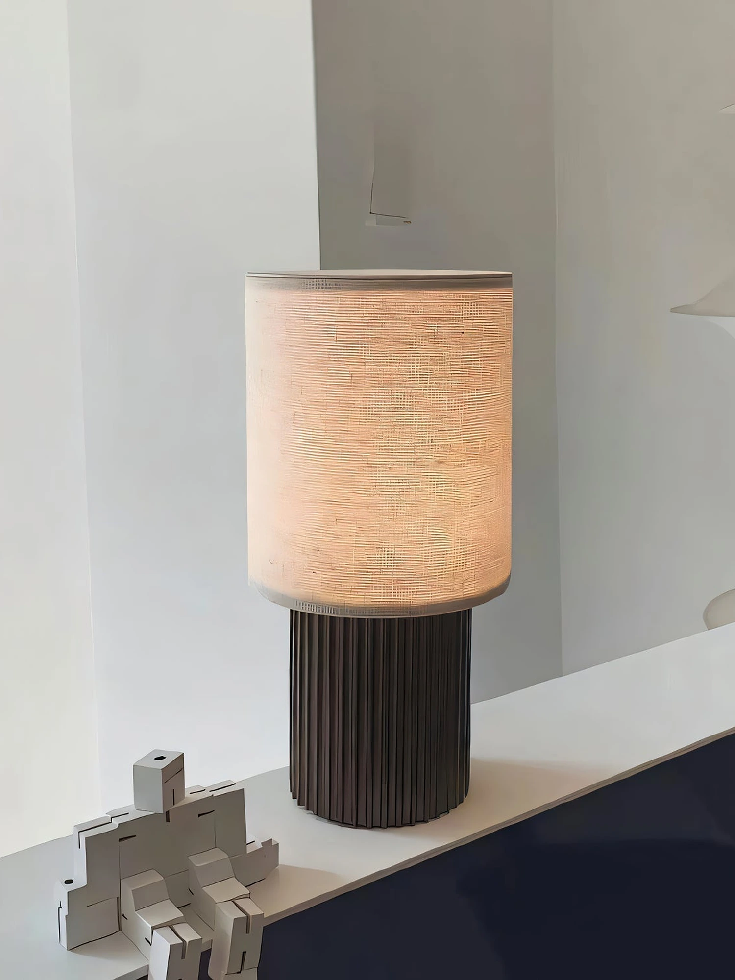 Orlo Ribbed Table Lamp - Image 10