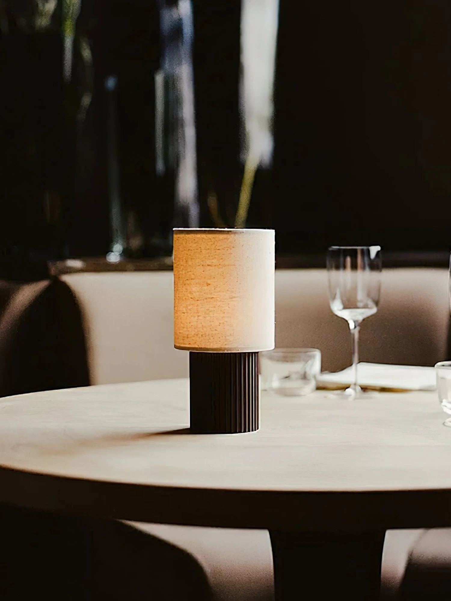 Orlo Ribbed Table Lamp - Image 2