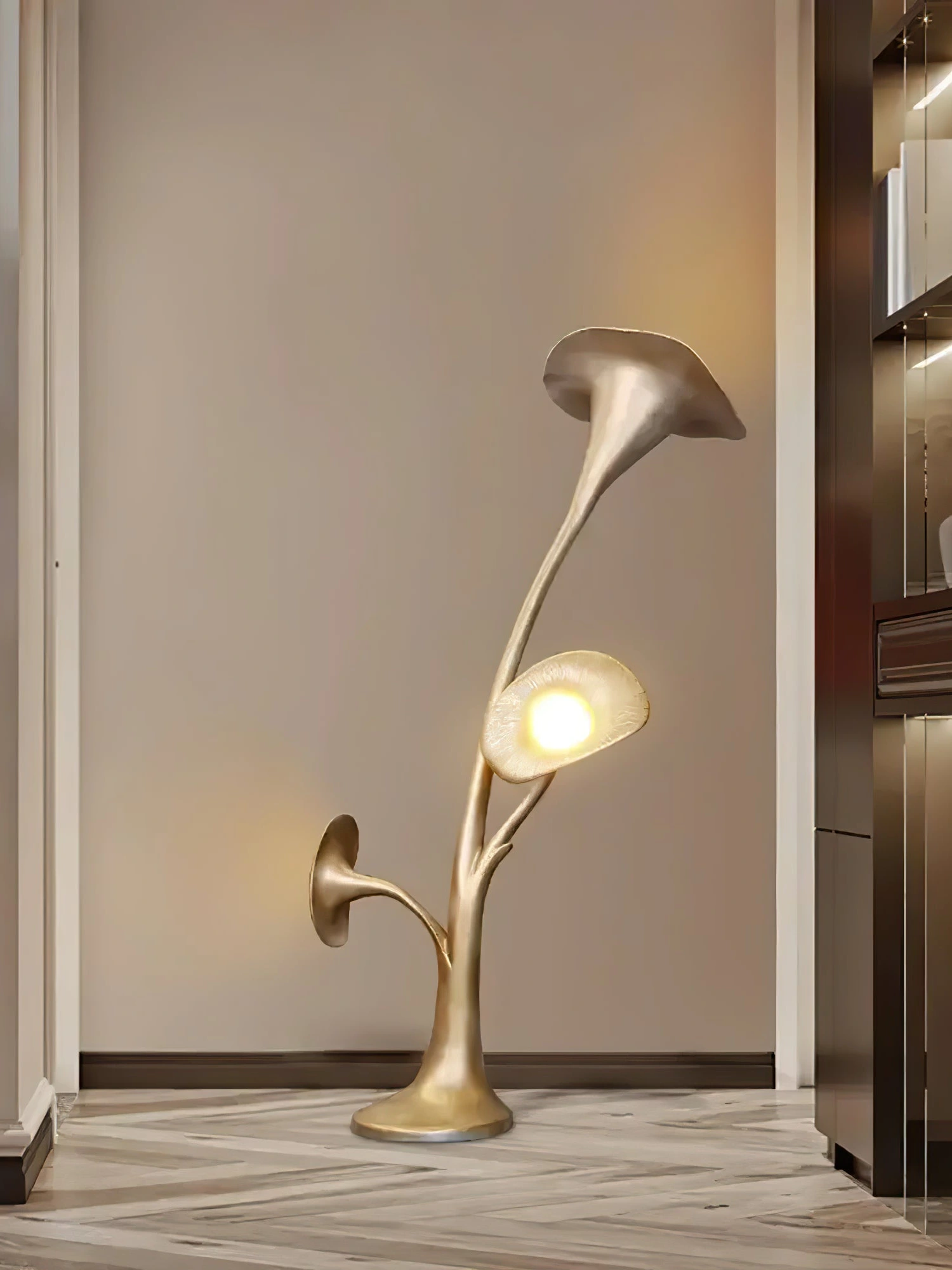 Petunia Sculpture Floor Lamp - Image 7