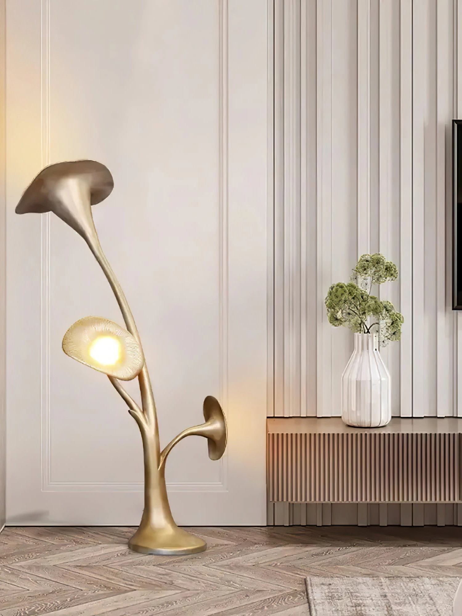 Petunia Sculpture Floor Lamp - Image 8