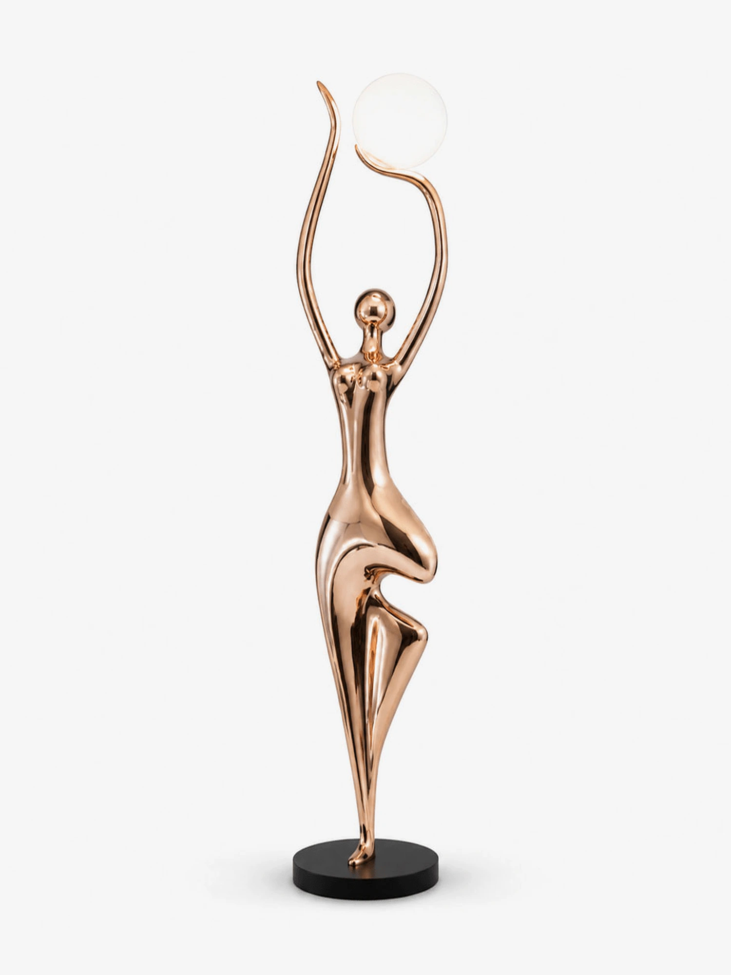 Pose Yoga Sculpture Floor Lamp - Image 10
