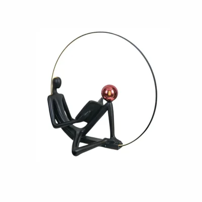 Reader Sculpture Floor Lamp