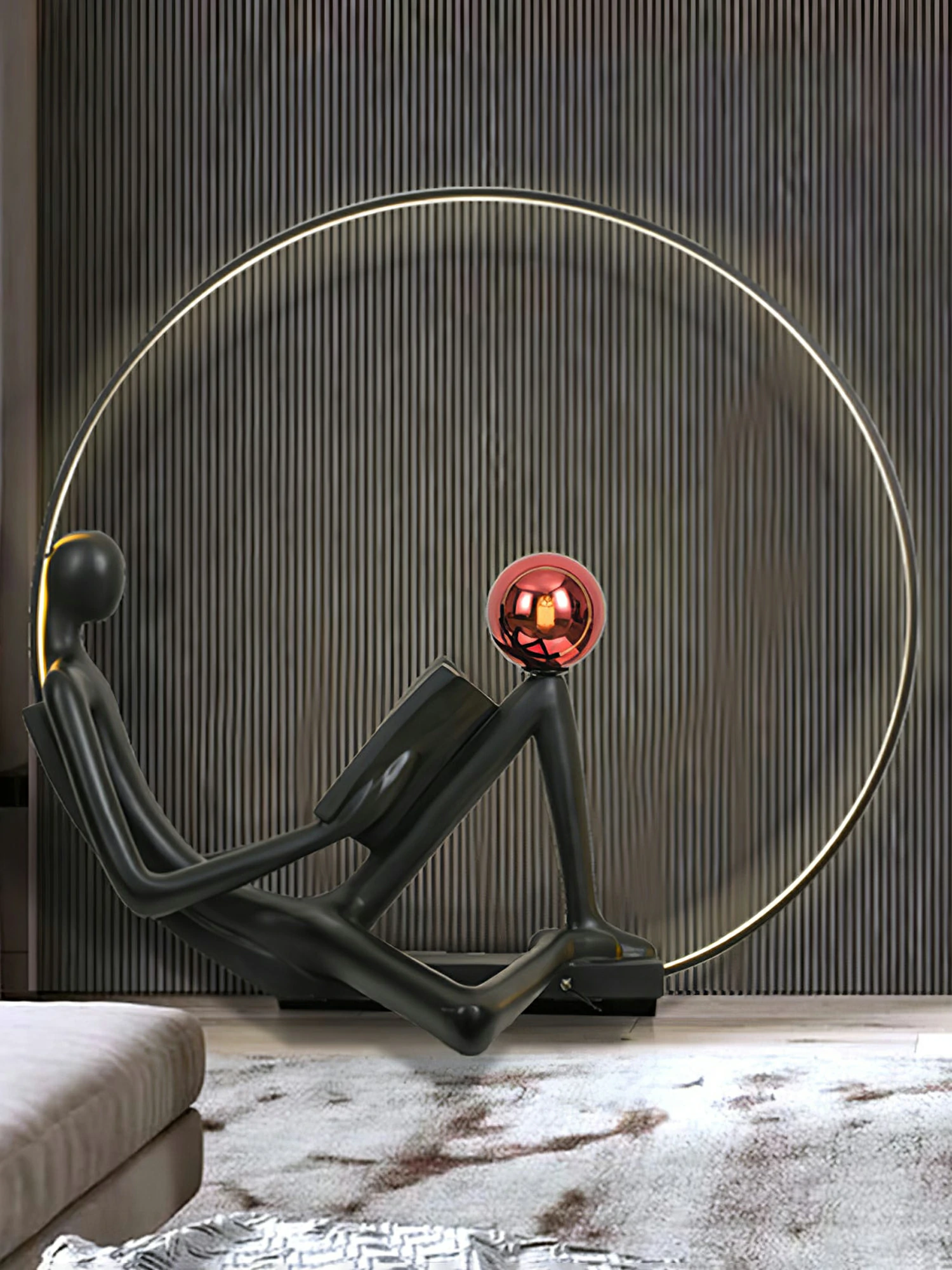 Reader Sculpture Floor Lamp - Image 13