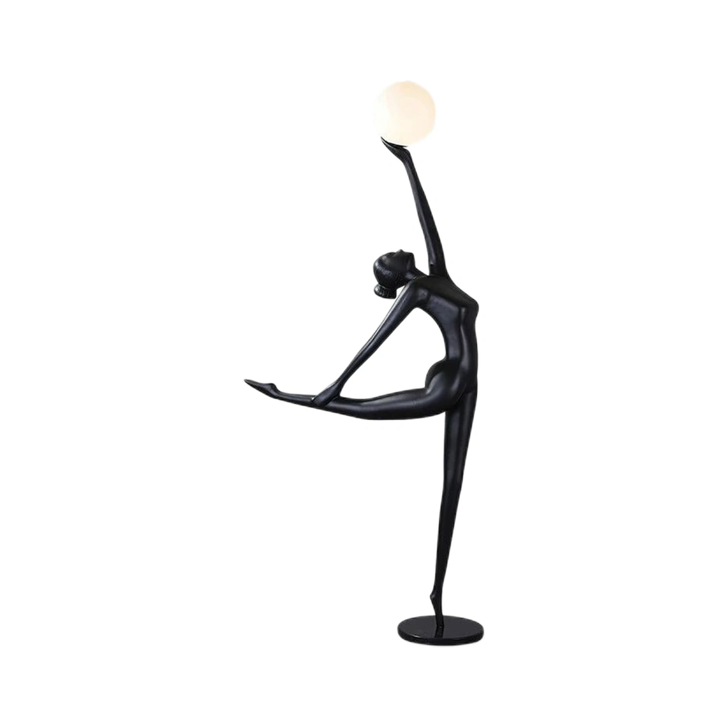 Rhythmic Gymnast Sculpture Floor Lamp