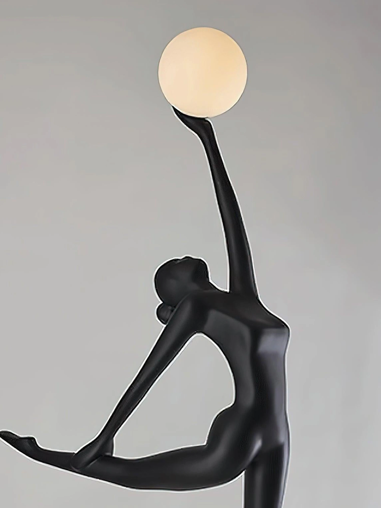 Rhythmic Gymnast Sculpture Floor Lamp - Image 13