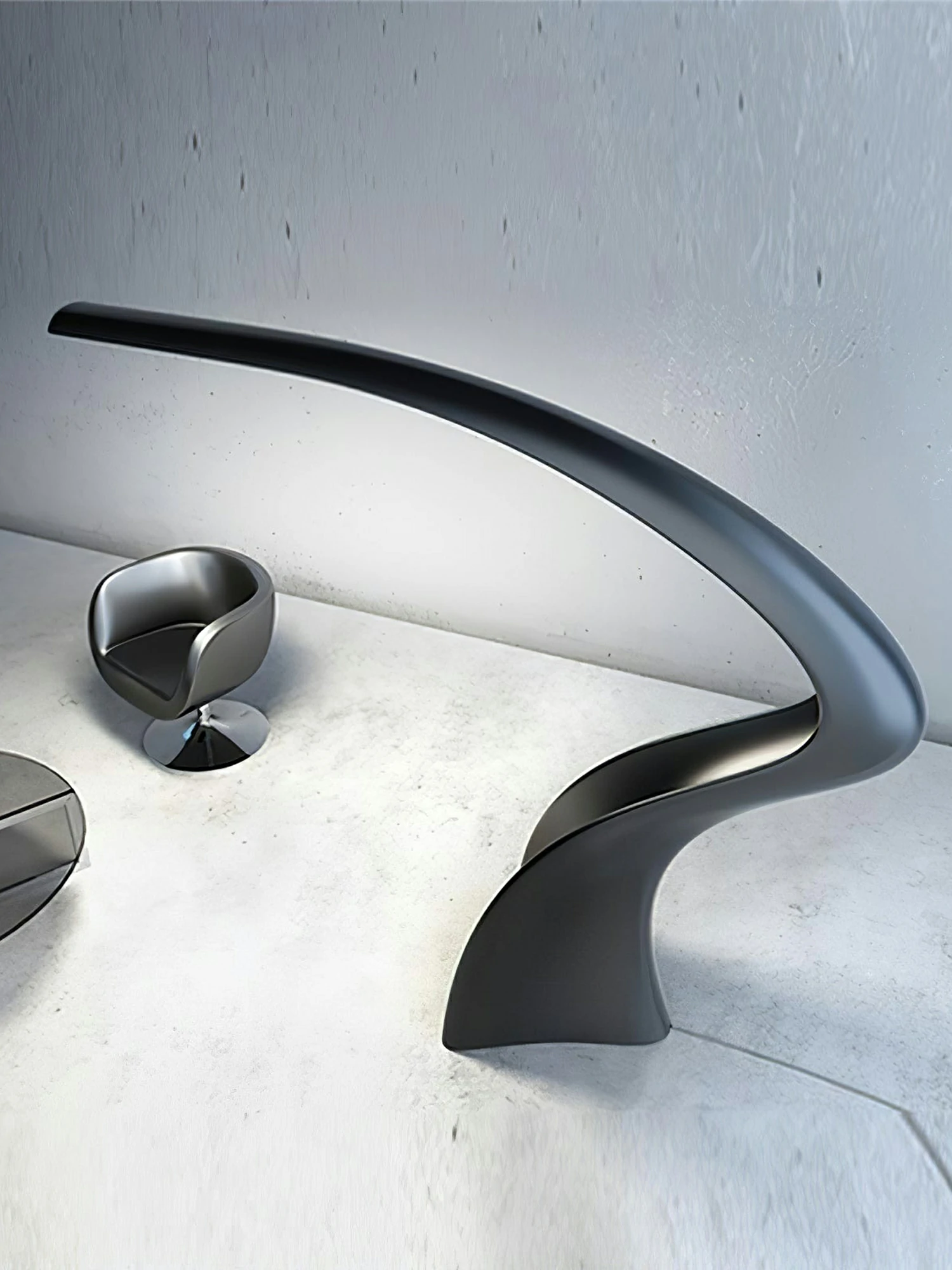 Seraph Curve Floor Lamp - Image 3