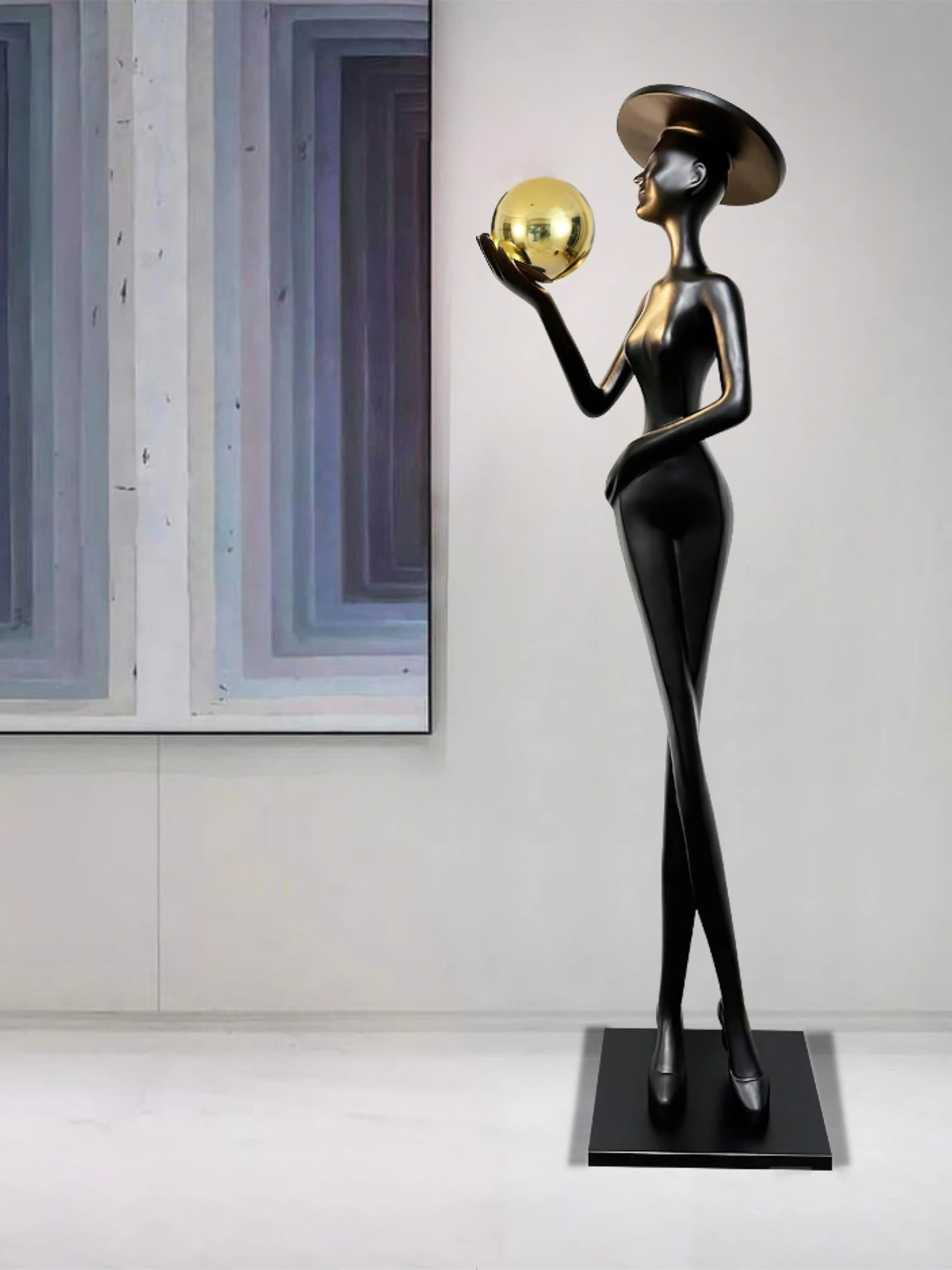 Sophia Elegance Sculpture Floor Lamp - Image 6