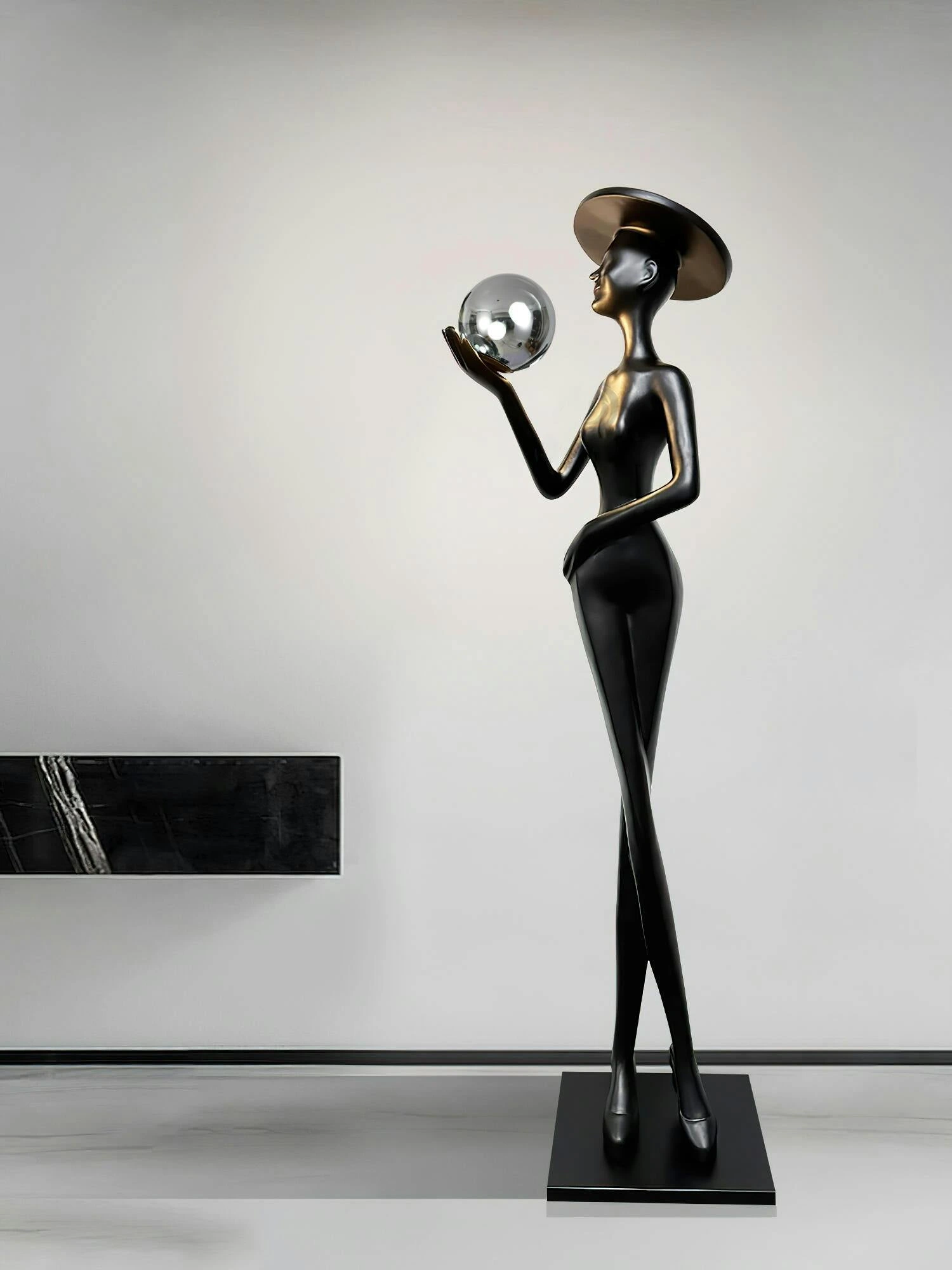 Sophia Elegance Sculpture Floor Lamp - Image 7