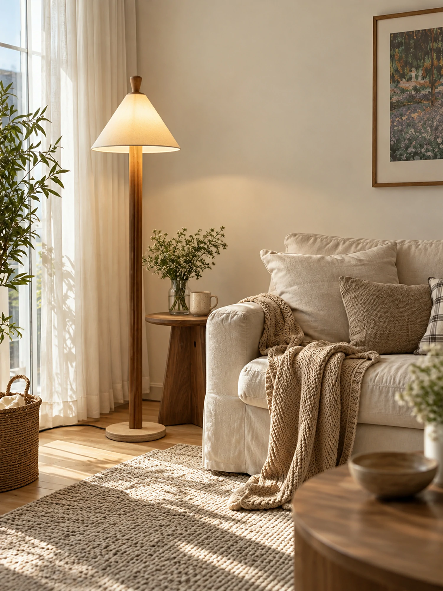 Sorrel Cone Floor Lamp - Image 2