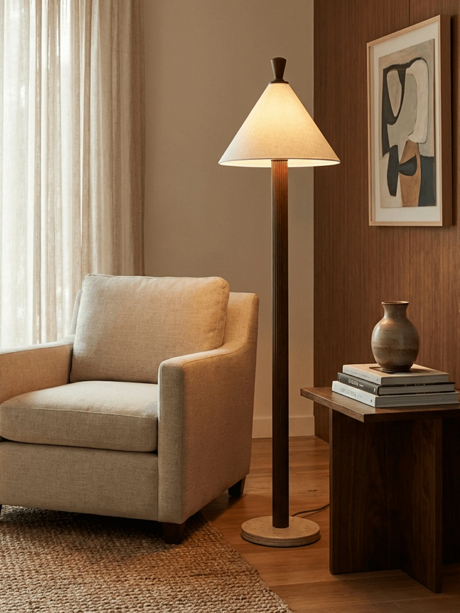 Sorrel Cone Floor Lamp - Image 7
