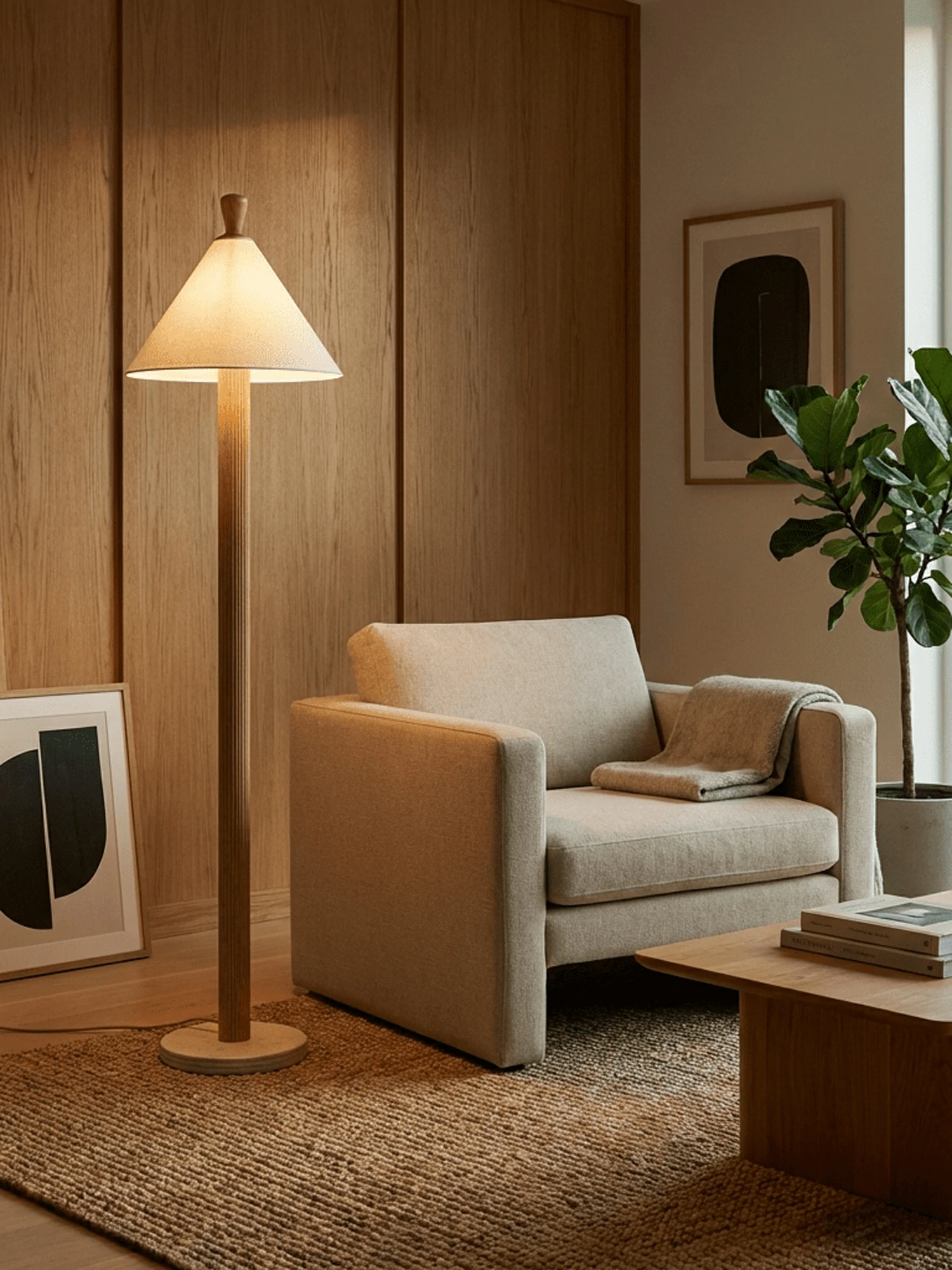 Sorrel Cone Floor Lamp - Image 5