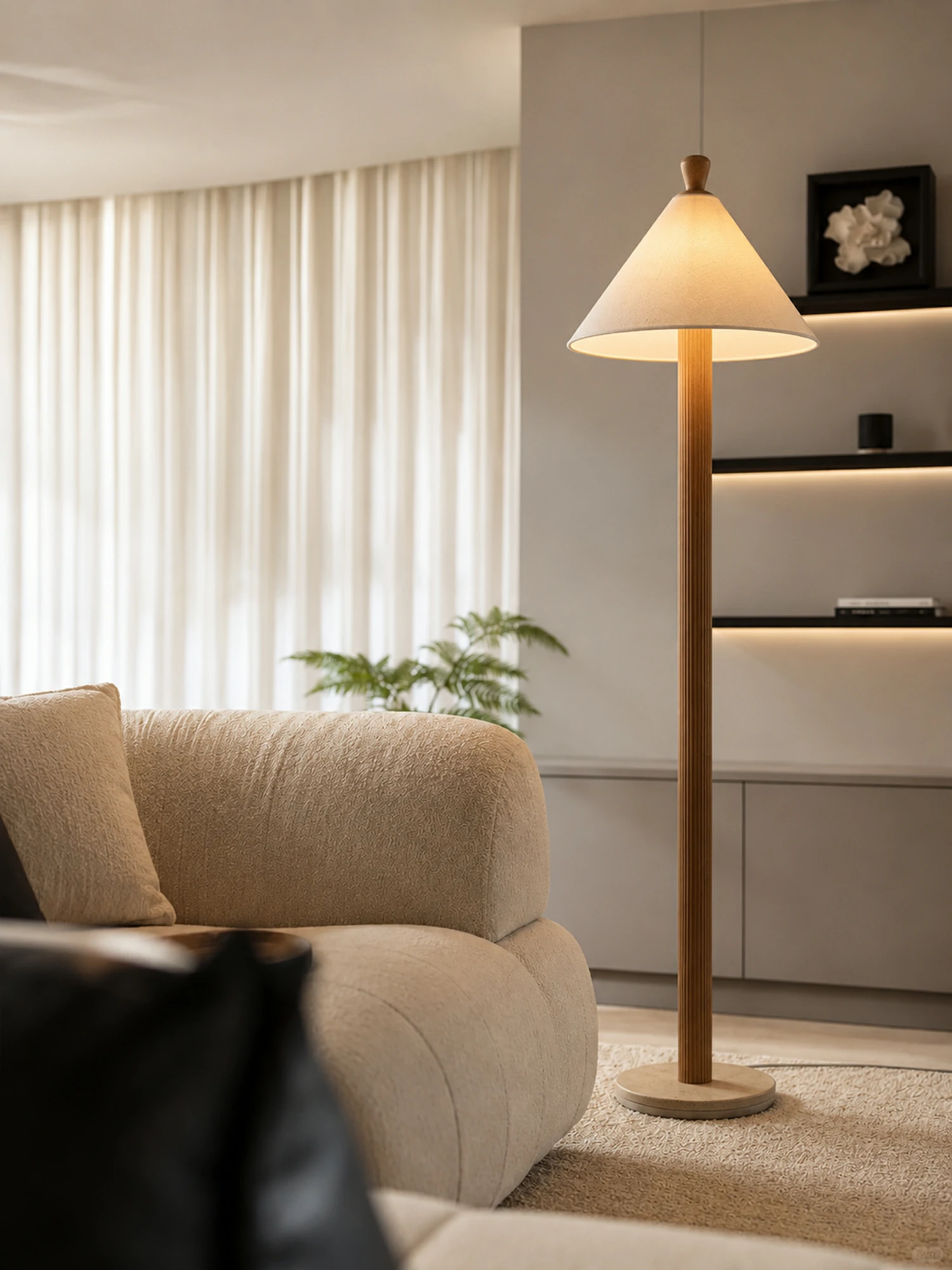 Sorrel Cone Floor Lamp - Image 3