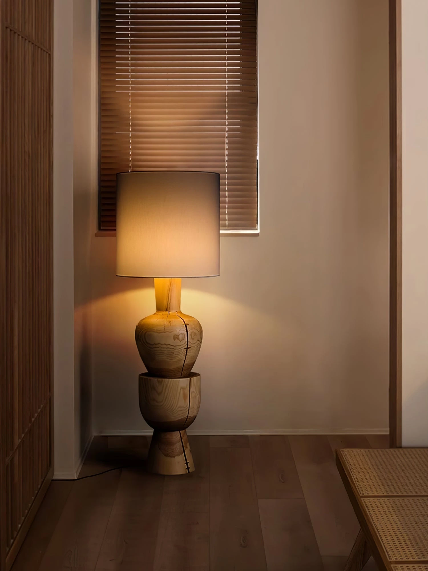 Sylvia Wood Floor Lamp - Image 8