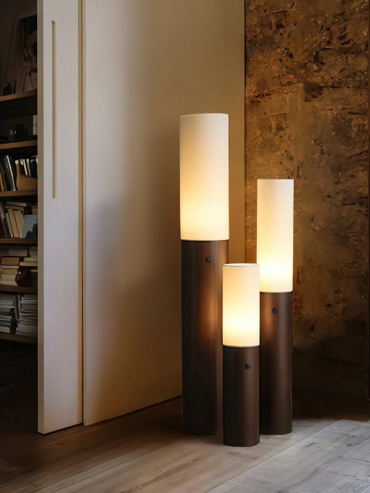 Timber Column Floor Lamp - Image 11