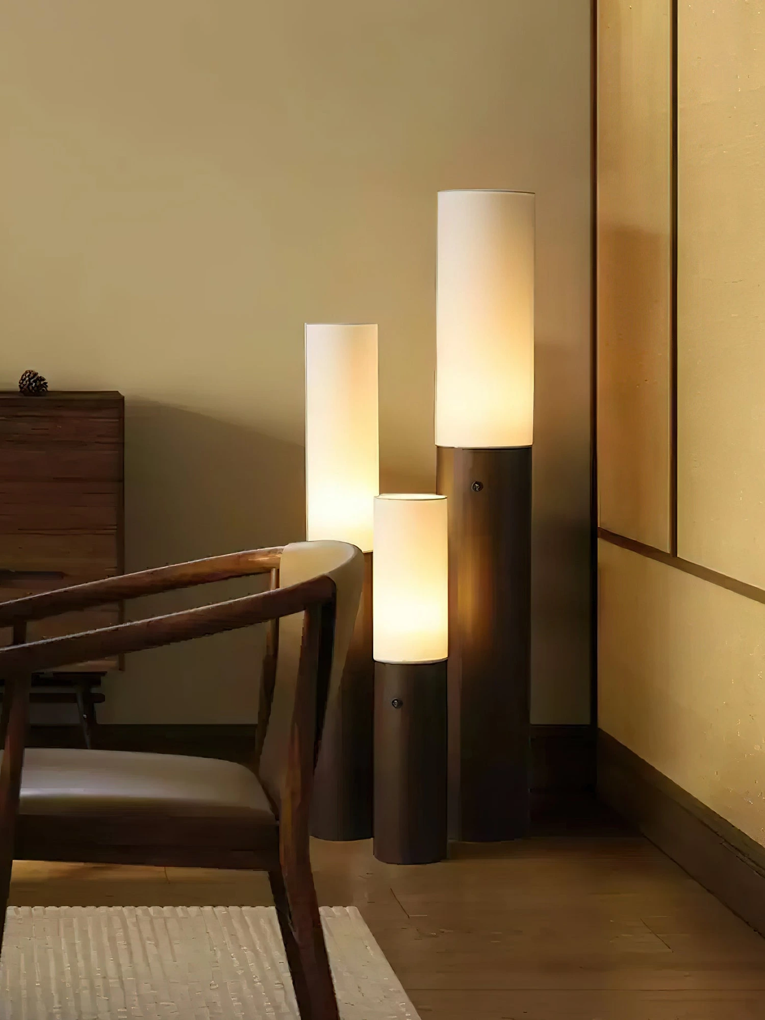 Timber Column Floor Lamp - Image 13