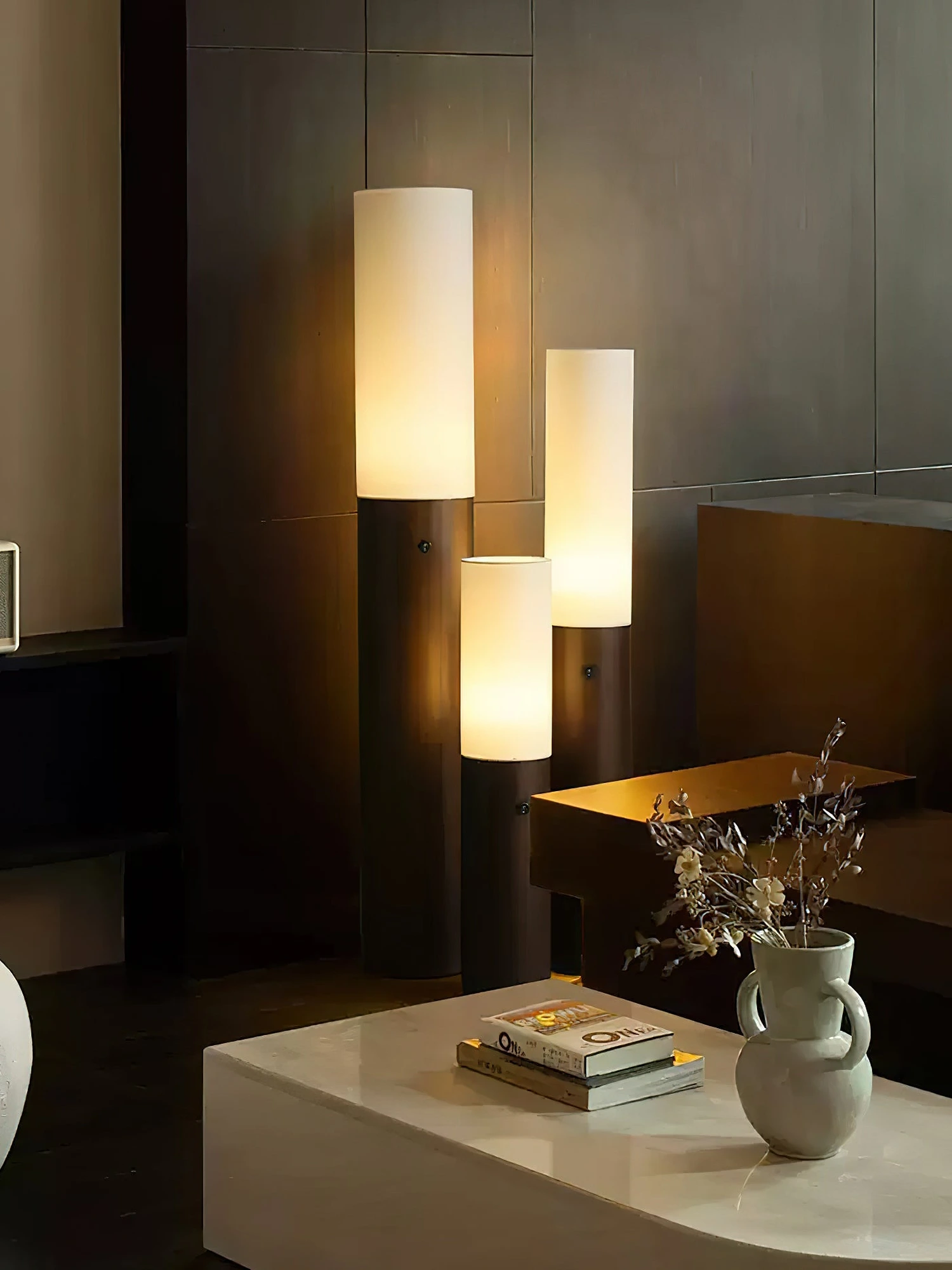 Timber Column Floor Lamp - Image 2