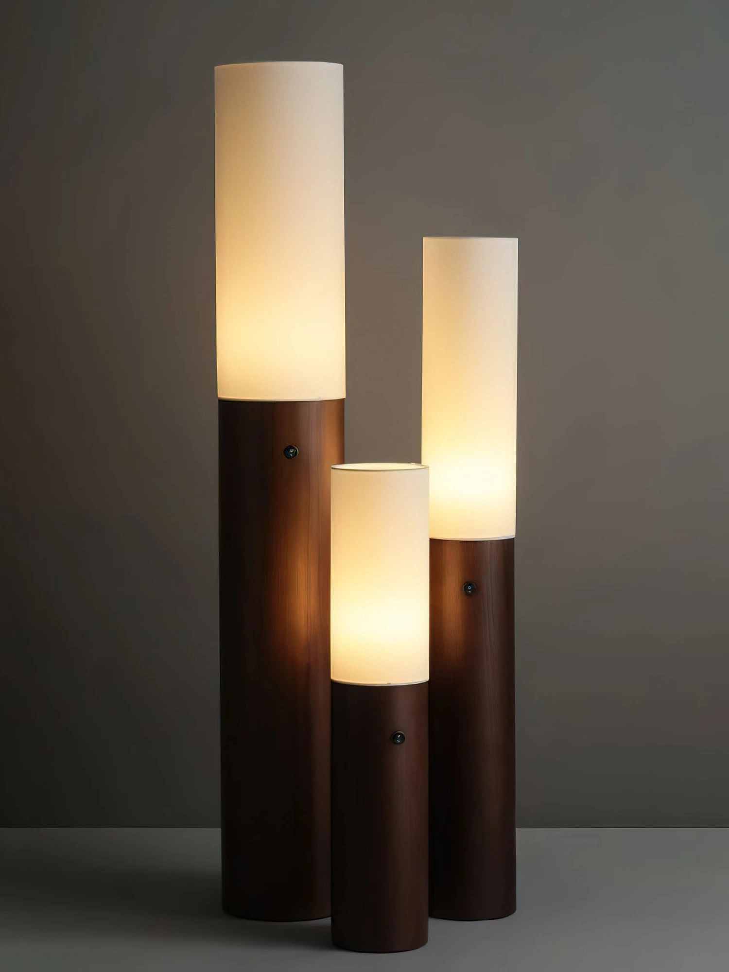 Timber Column Floor Lamp - Image 9