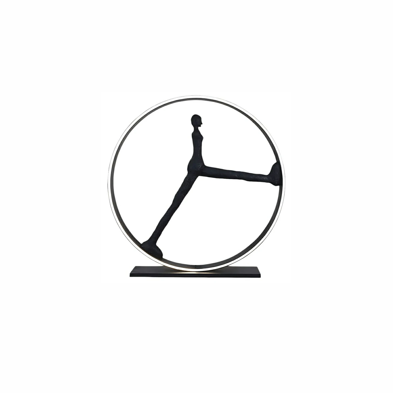 Time Walker Sculpture Floor Lamp