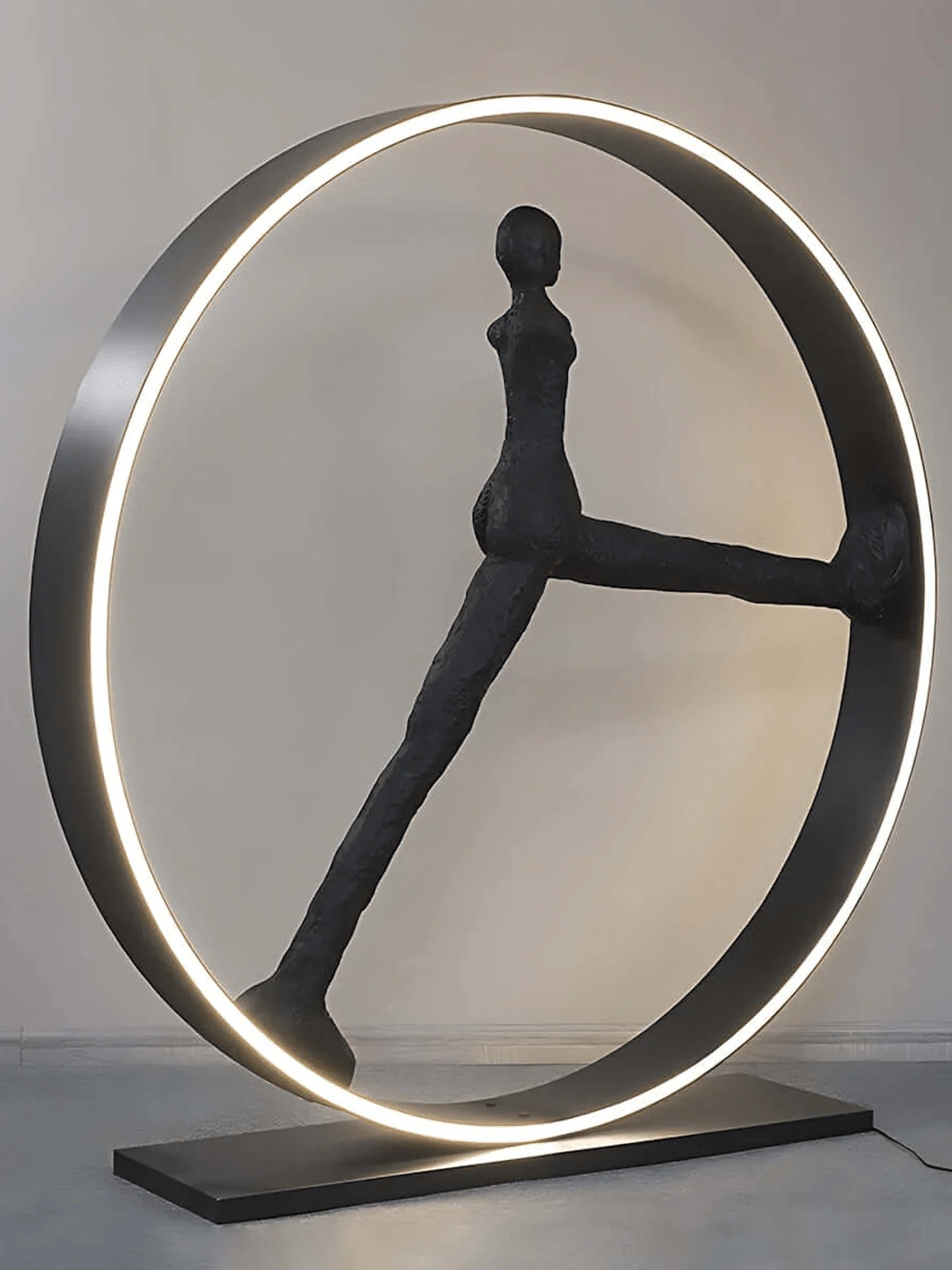 Time Walker Sculpture Floor Lamp - Image 5