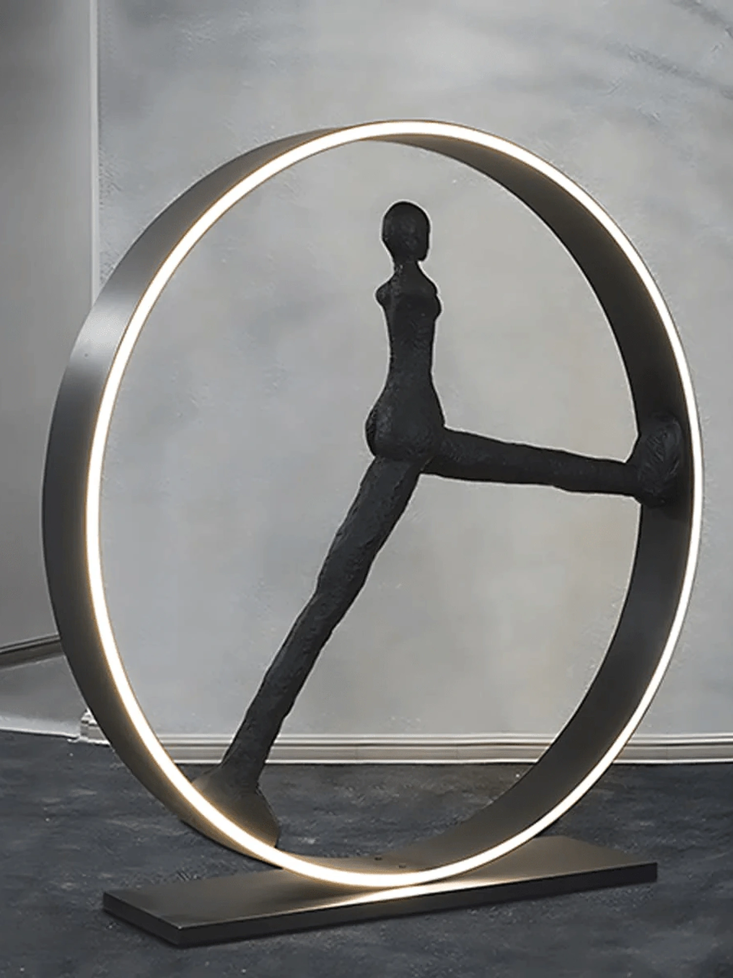 Time Walker Sculpture Floor Lamp - Image 6