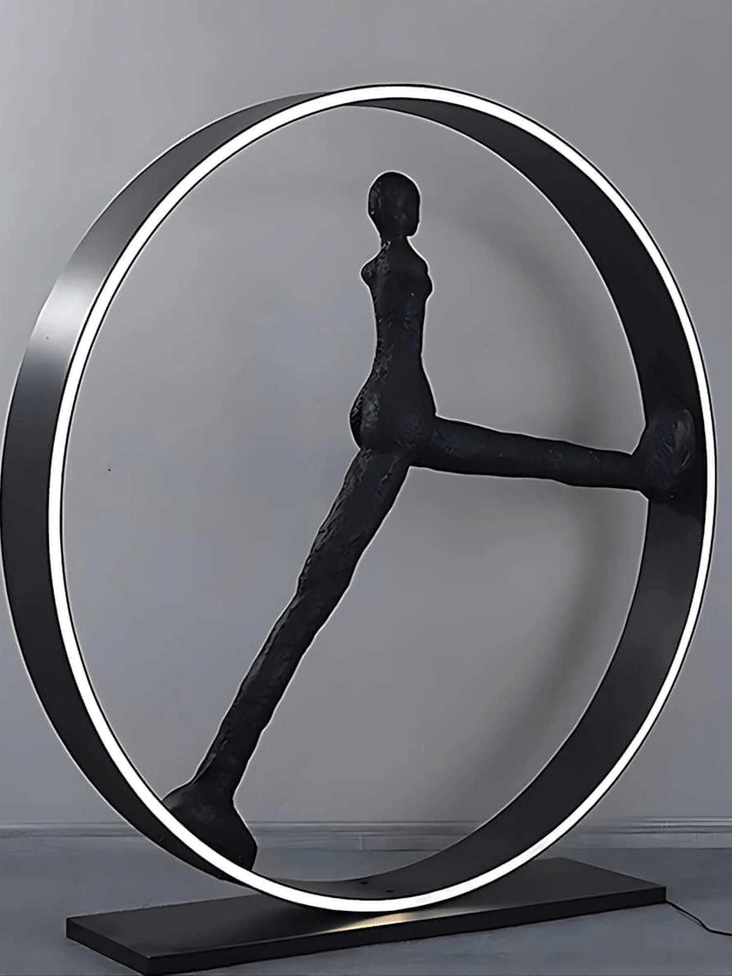 Time Walker Sculpture Floor Lamp - Image 7