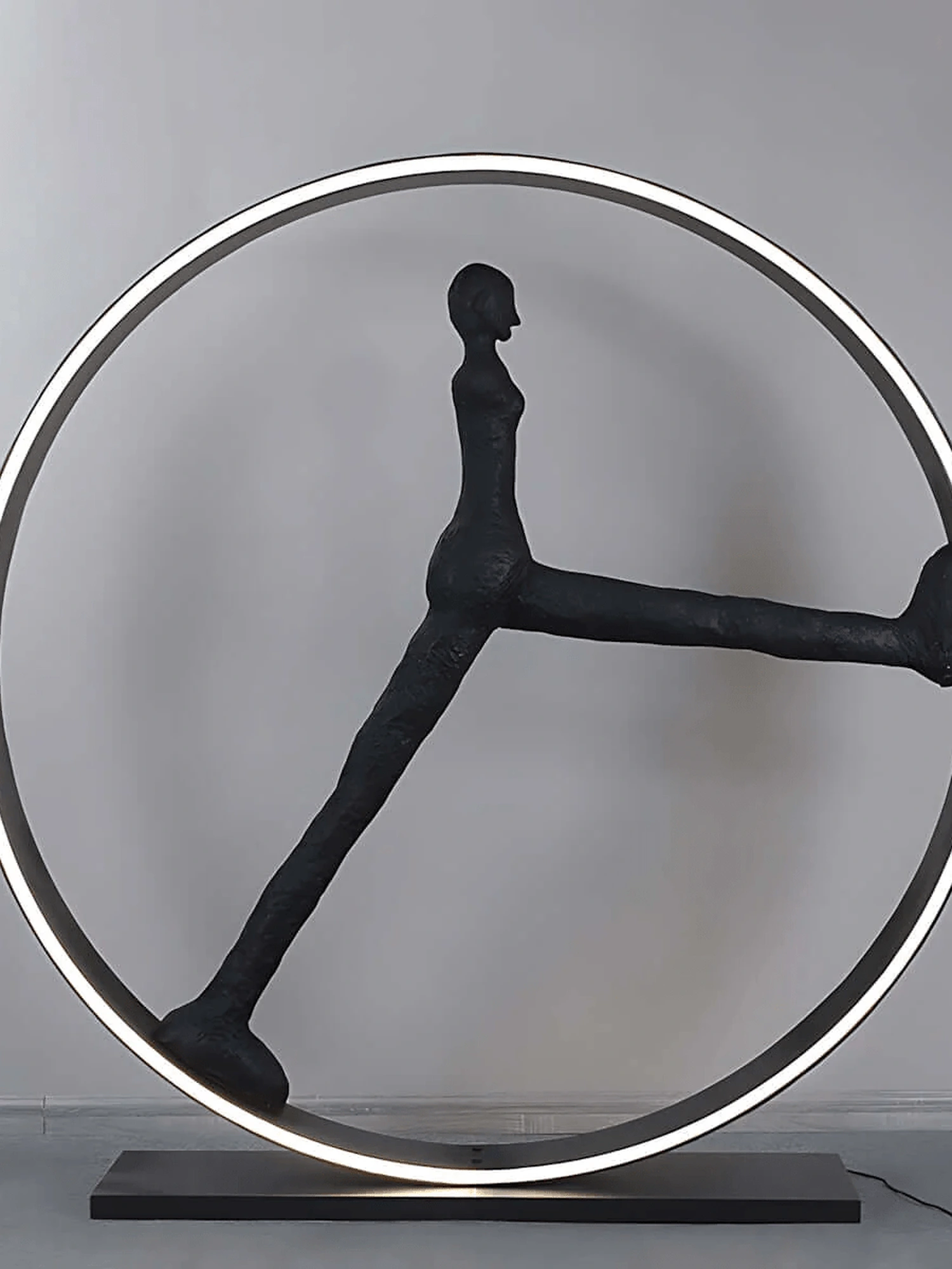 Time Walker Sculpture Floor Lamp - Image 8