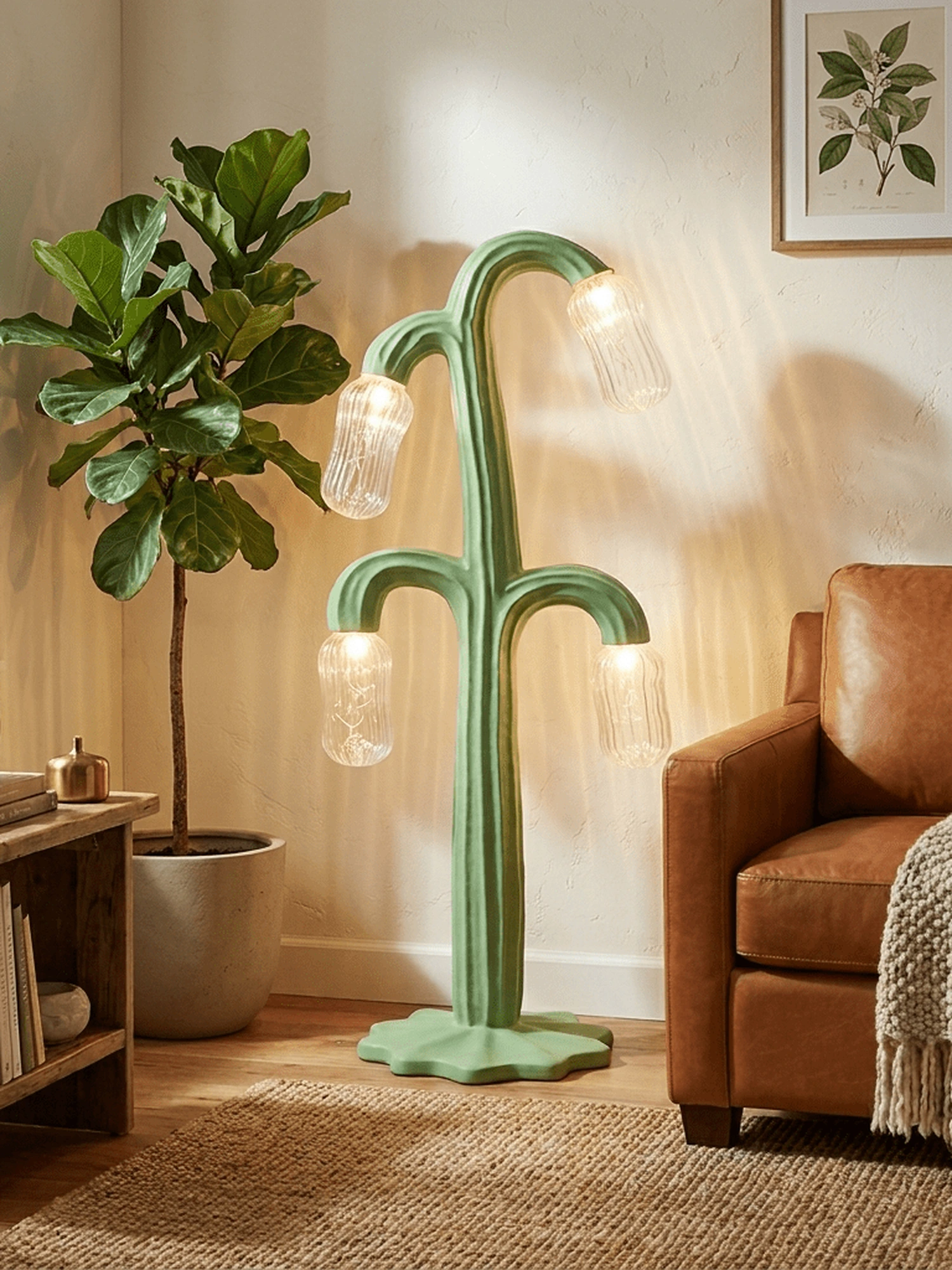 Verdant Bloom Floor Lamp - Image 2