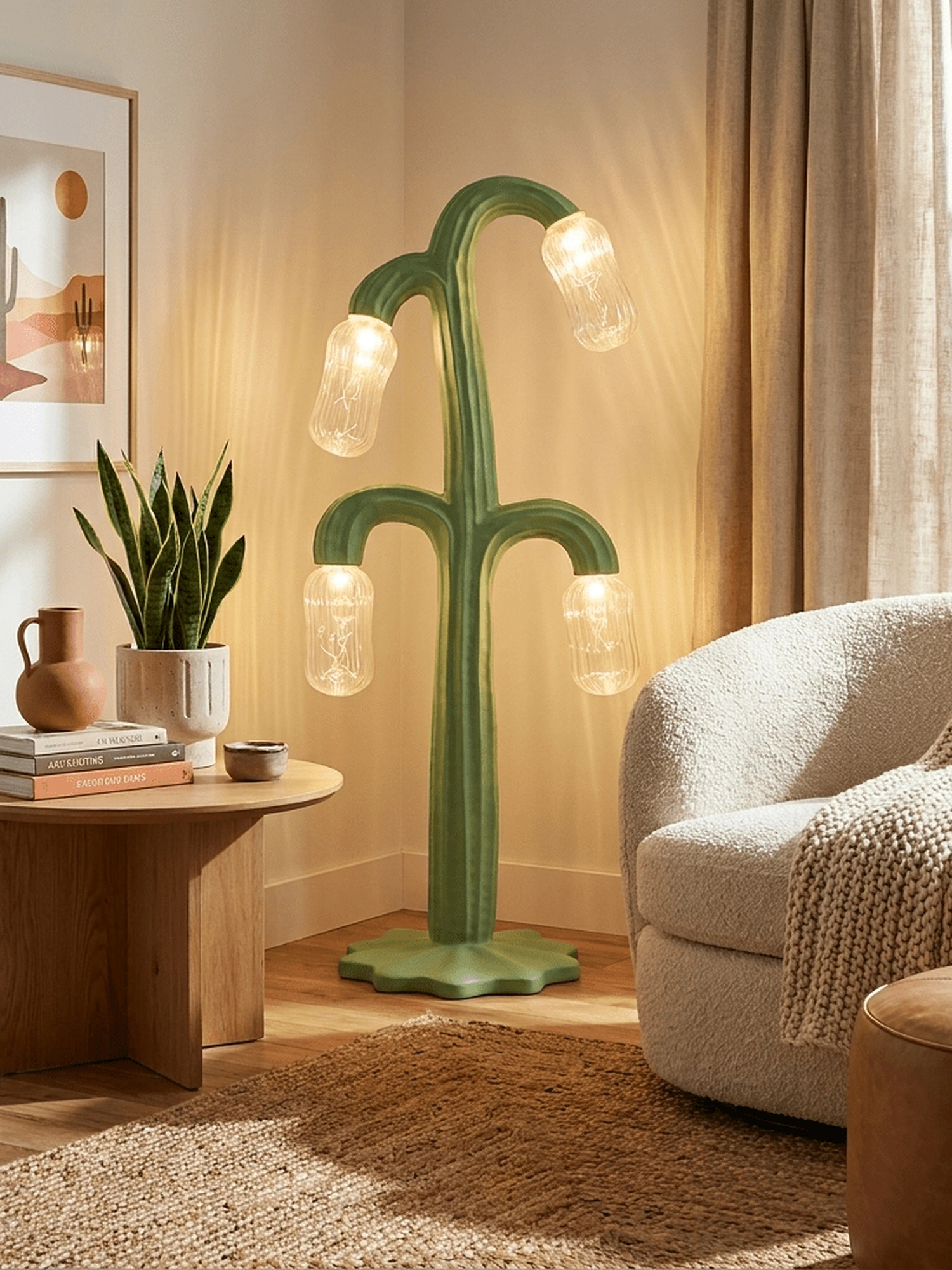 Verdant Bloom Floor Lamp - Image 3