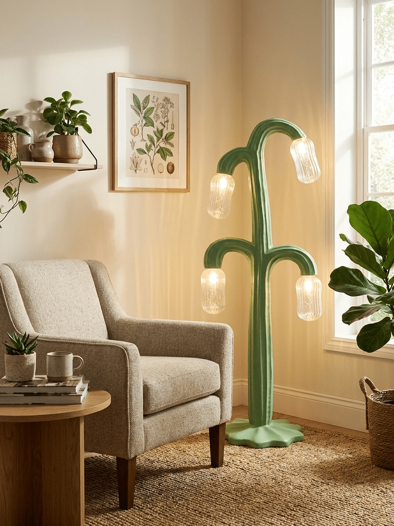Verdant Bloom Floor Lamp - Image 4