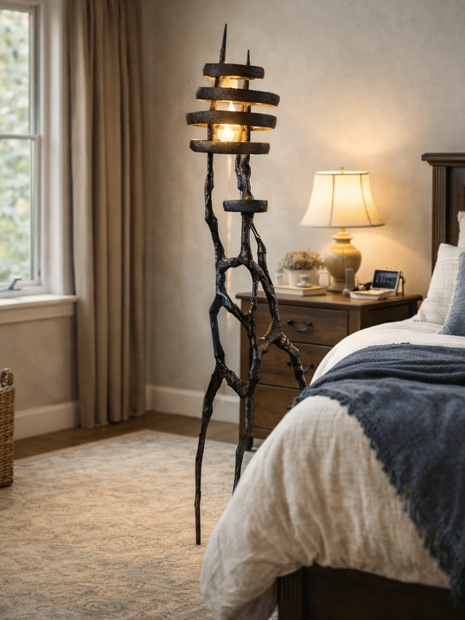 Vortex Sculpture Floor Lamp - Image 4